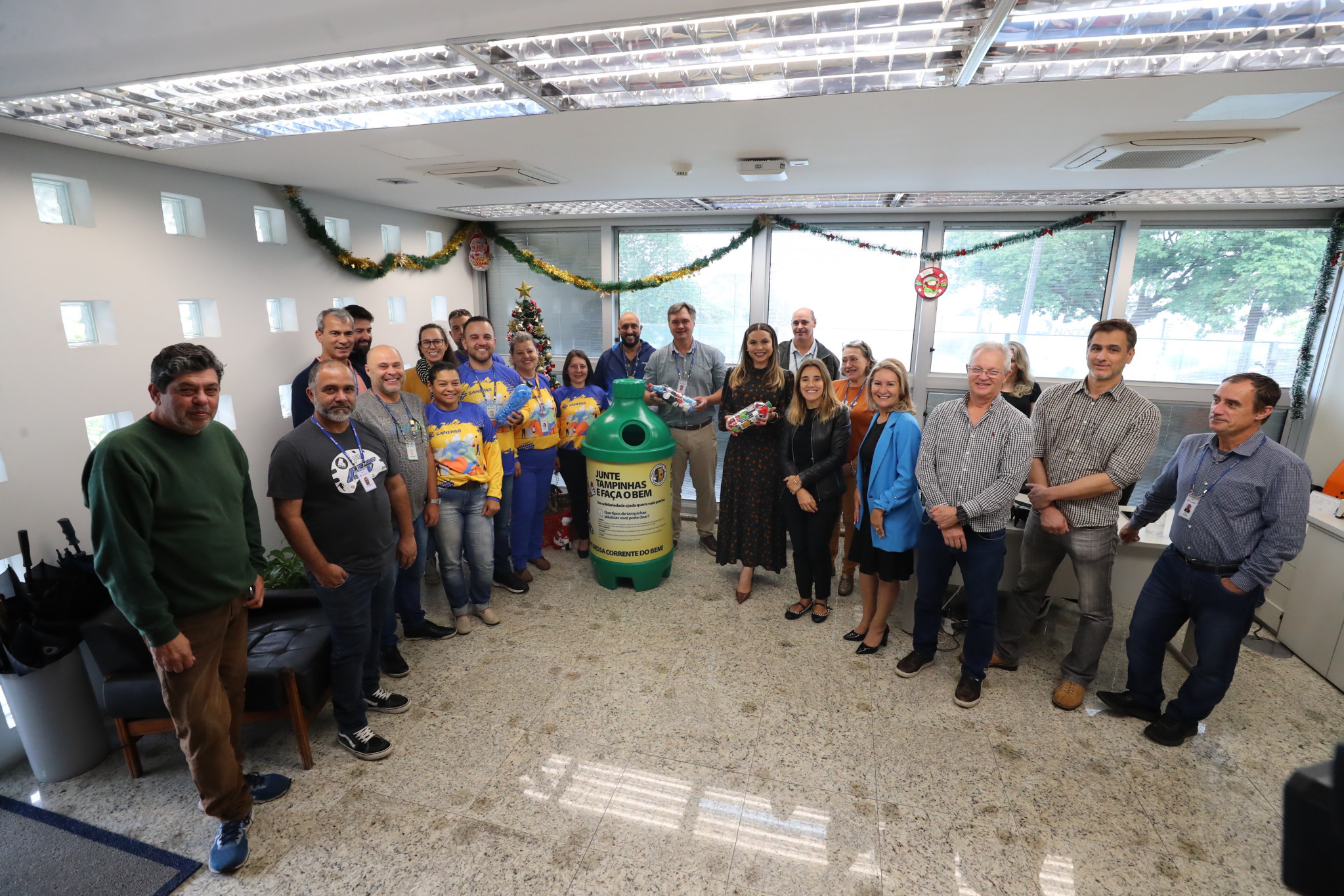 Sanepar amplia ação do Programa Tampinha Paraná