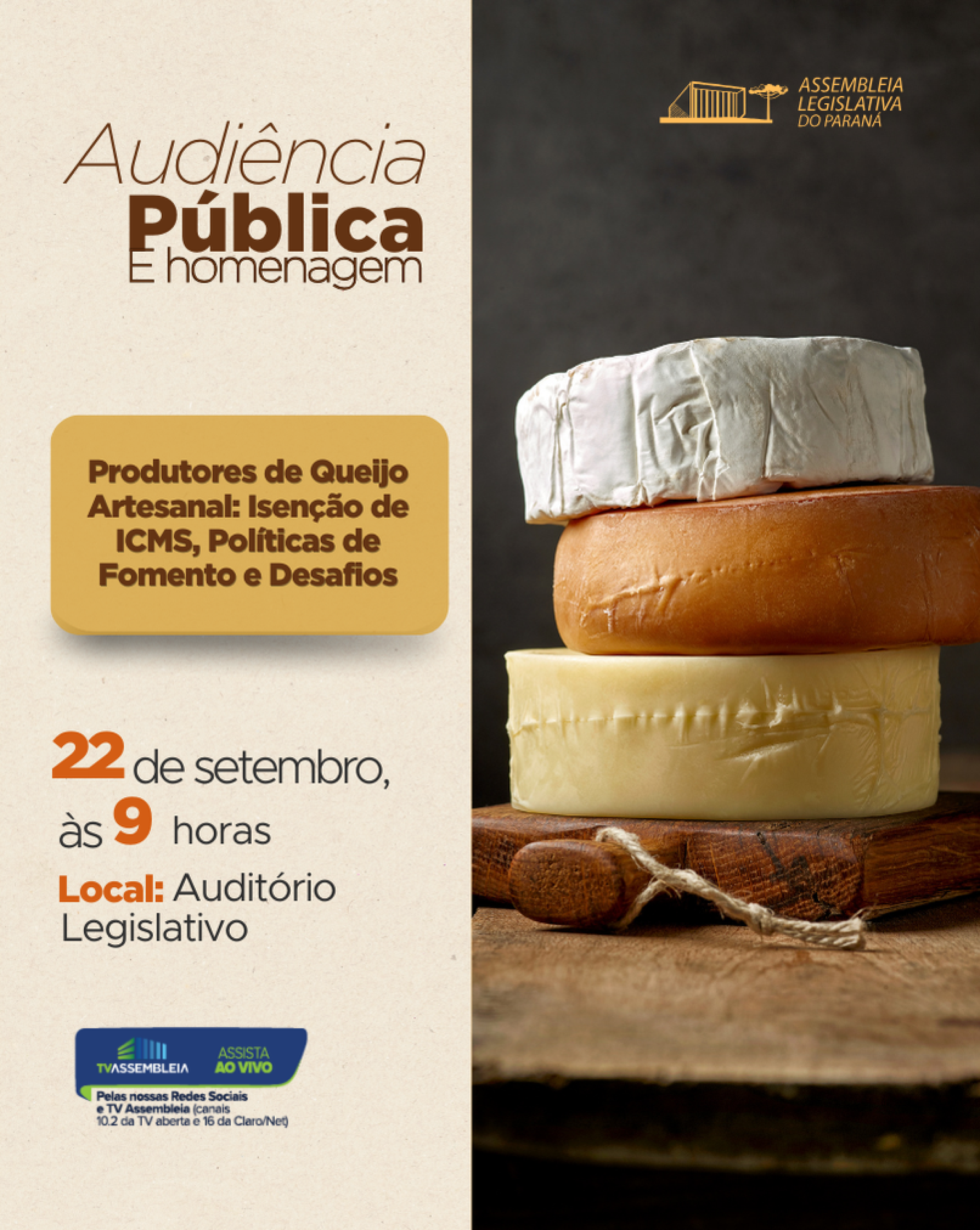 Audiência Pública vai debater a isenção de ICMS a produtores artesanais
