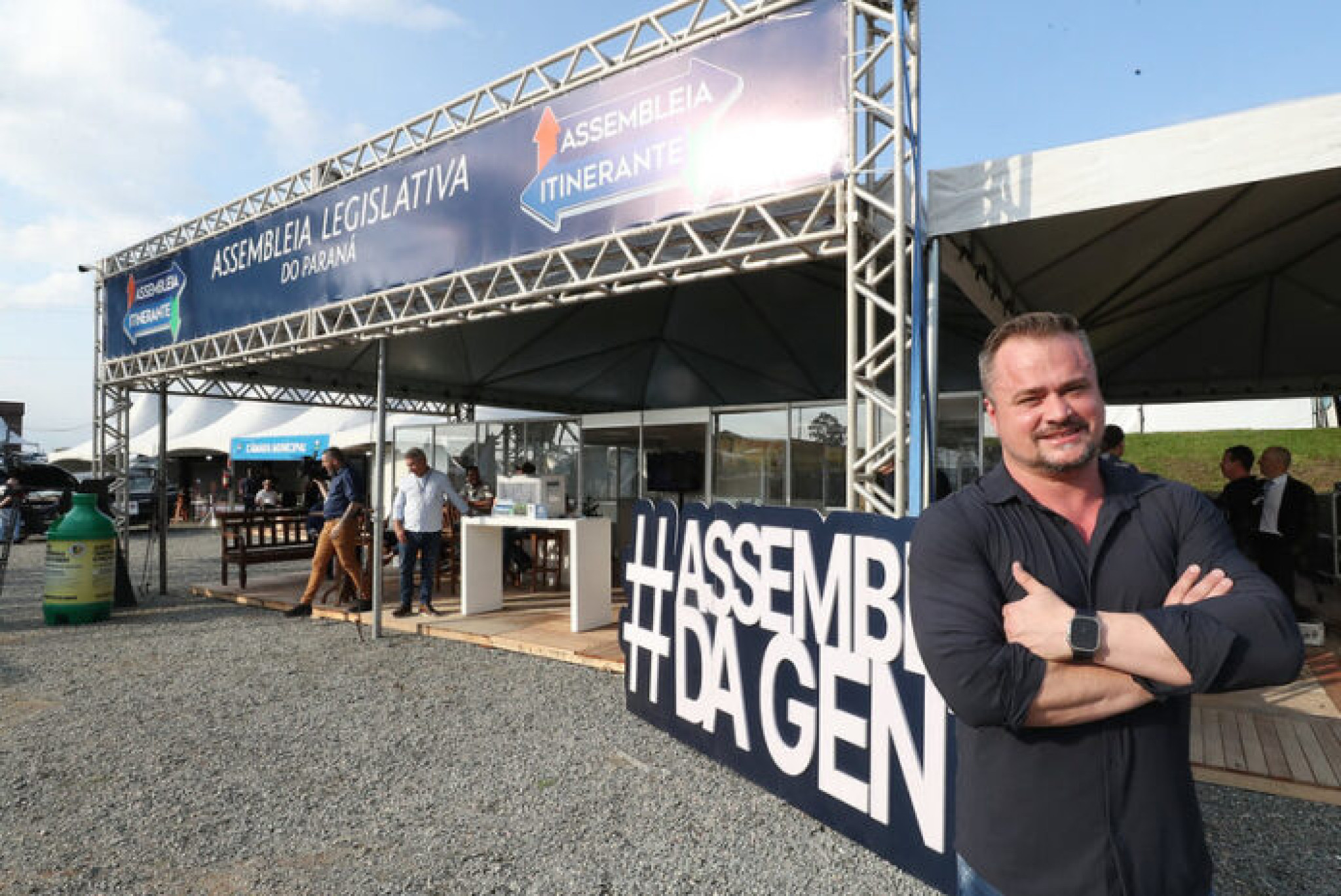 Deputado Alisson Wandscheer (SD) destaca realização da Assembleia Itinerante na 4ª ExpoFazenda
