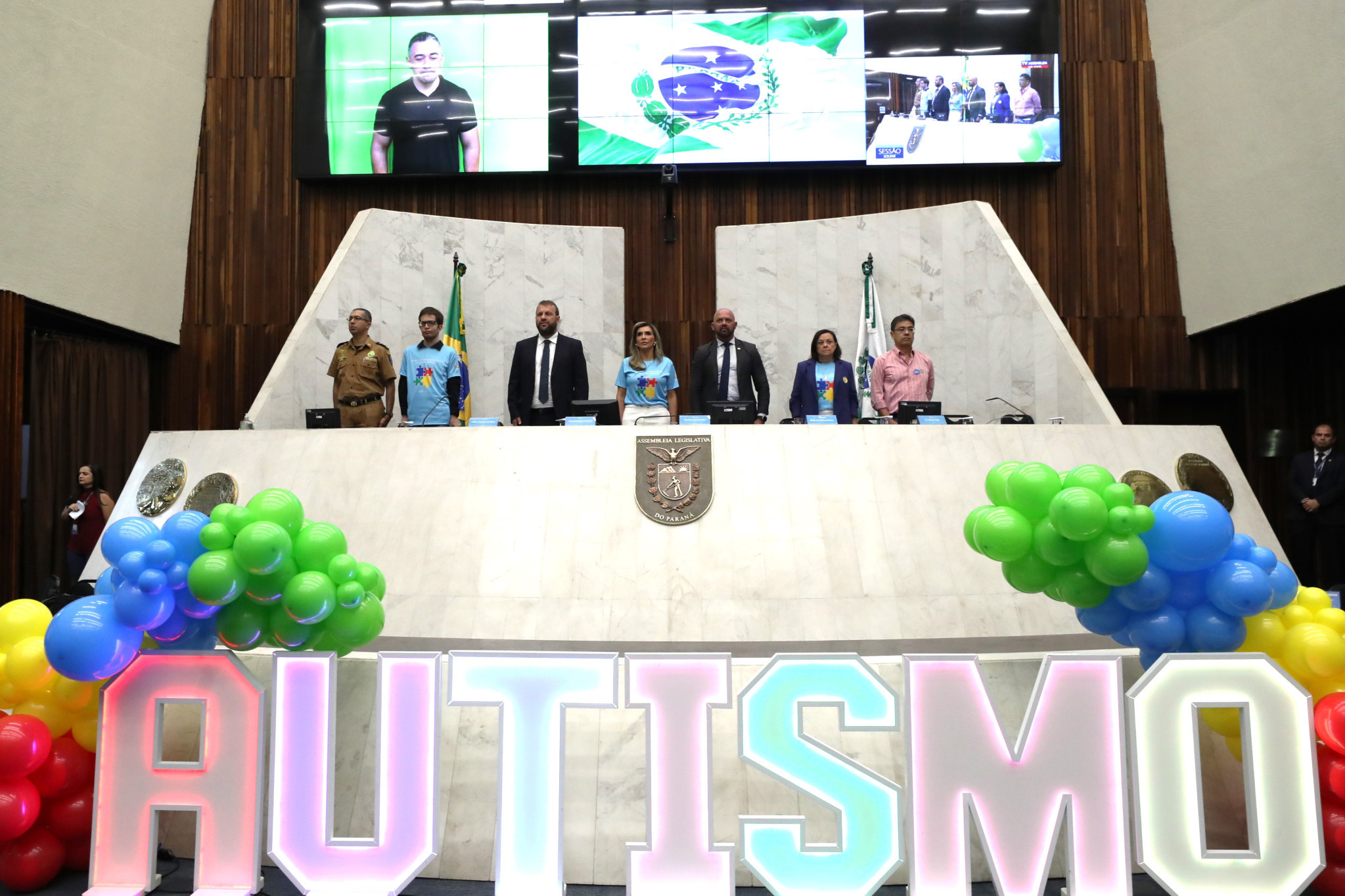 Sessão Solene marca o Dia Mundial de Conscientização do Autismo na Assembleia