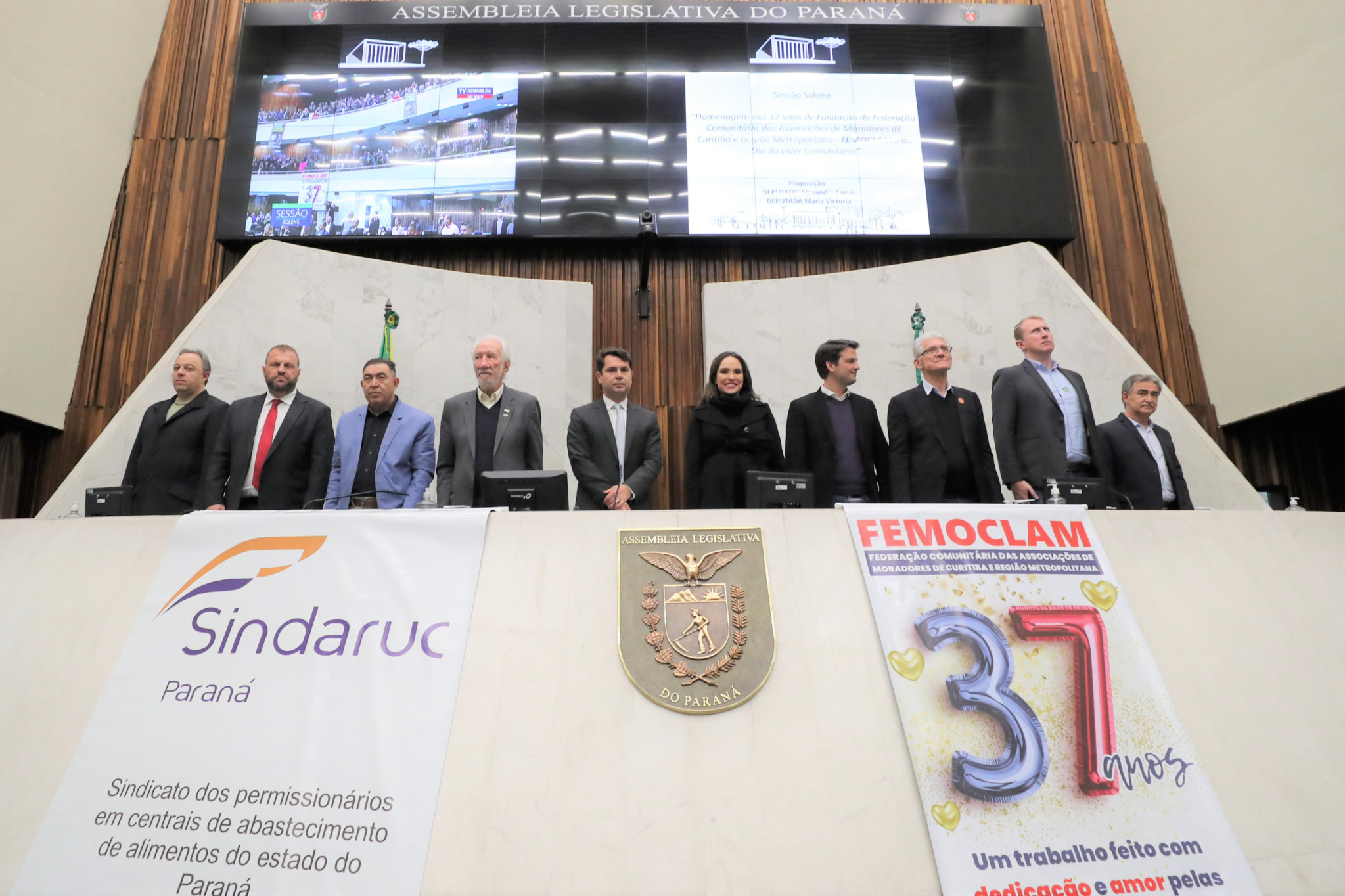 Sessão Solene na Assembleia Legislativa homenageia os 37 anos de fundação da Femoclan