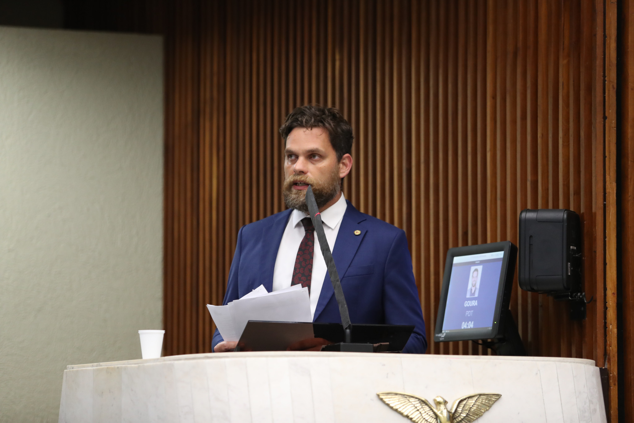 Deputado Goura pede que governo retire da pauta da Assembleia o projeto da Lei Geral das Universidades (LGU)