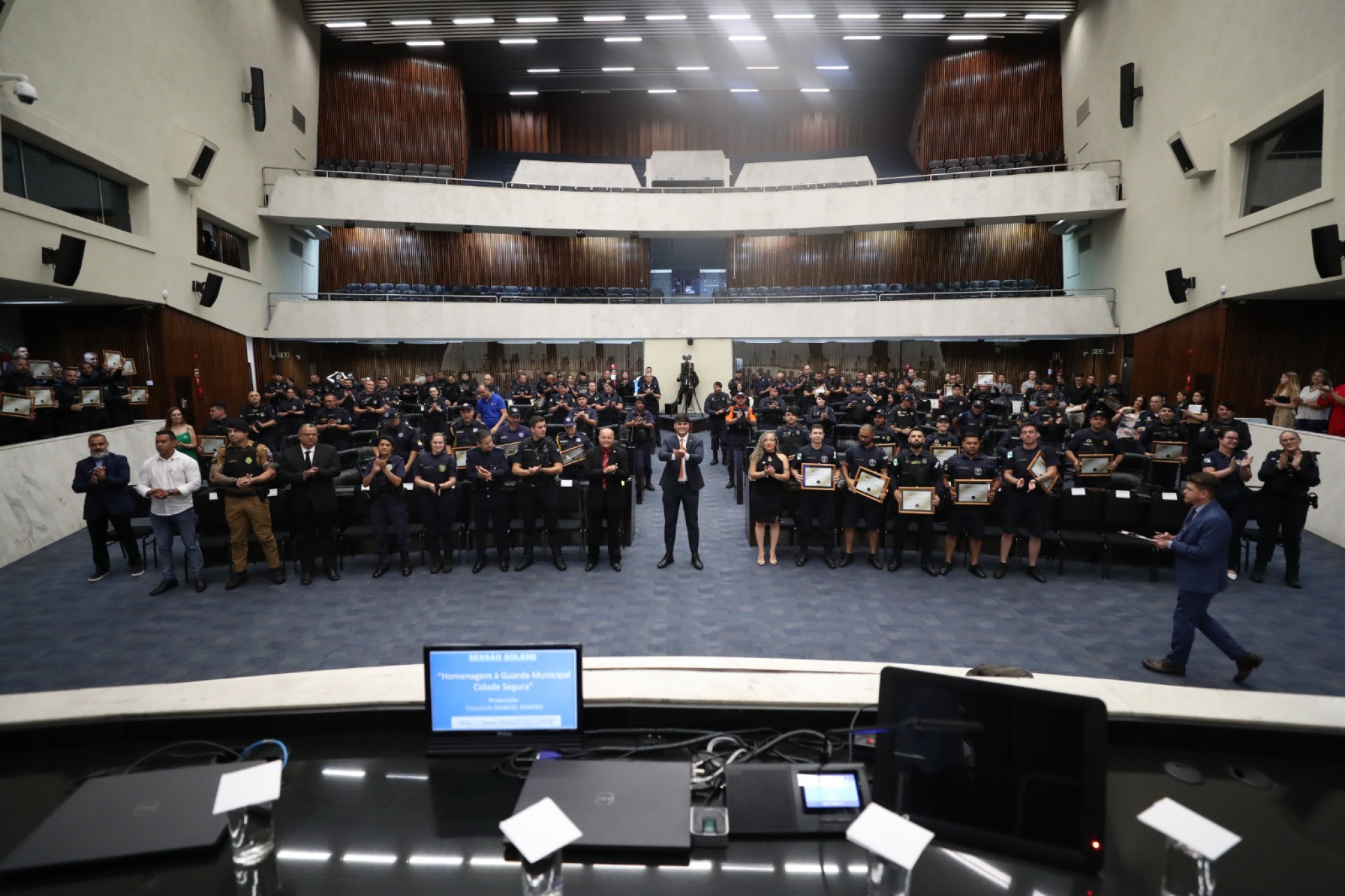 Assembleia Legislativa presta homenagem às Guardas Municipais