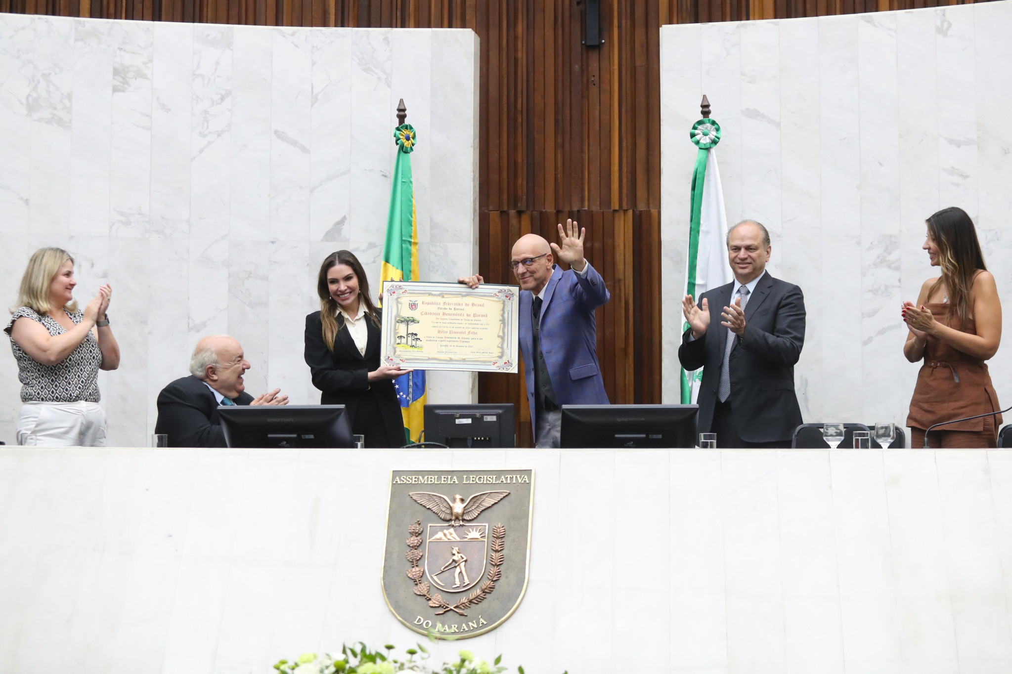 Helinho Pimentel é o mais novo Cidadão Benemérito do Estado do Paraná