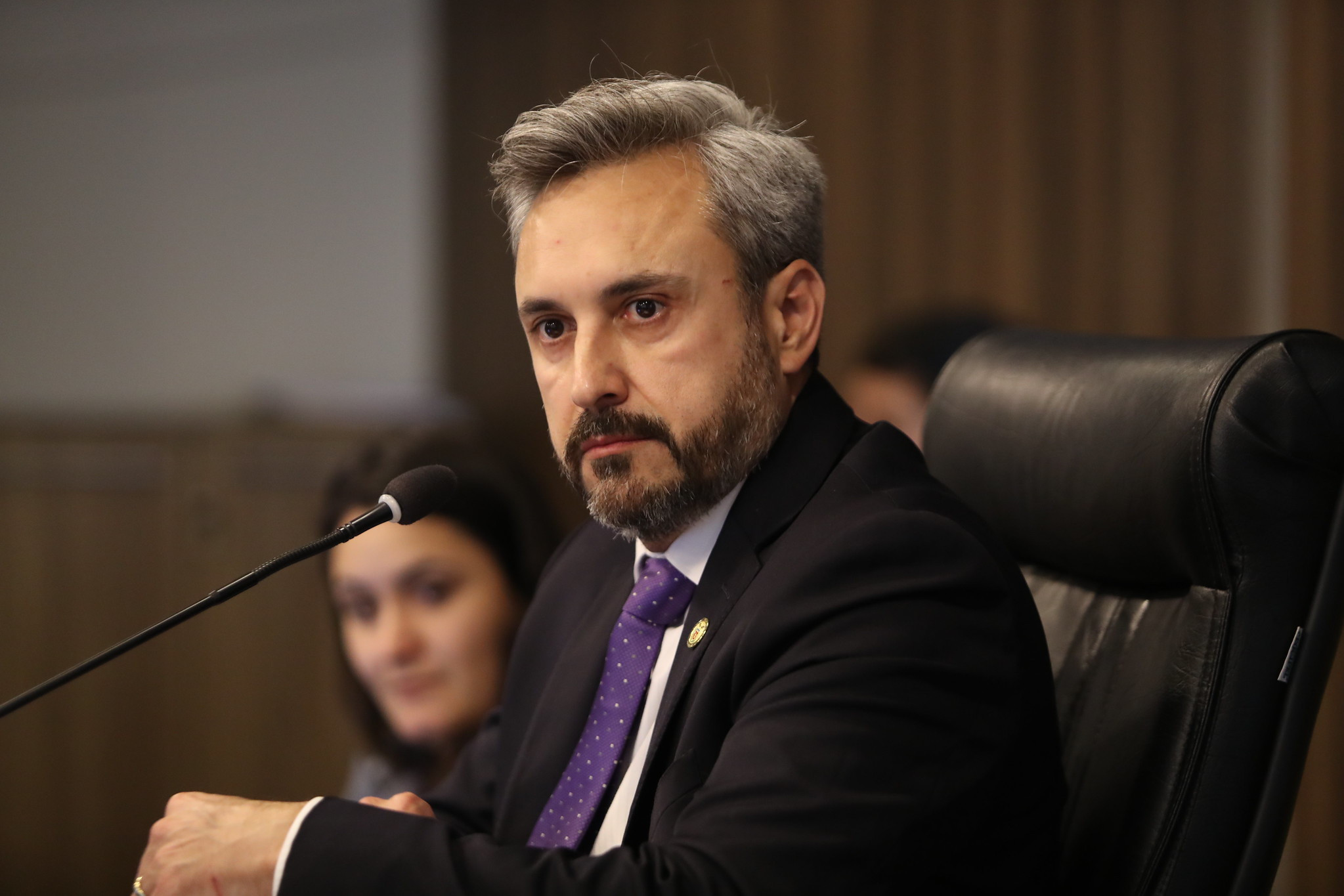 Deputado Fabio Oliveira (Podemos) protocola projeto de lei de reforço de policiamento em escolas