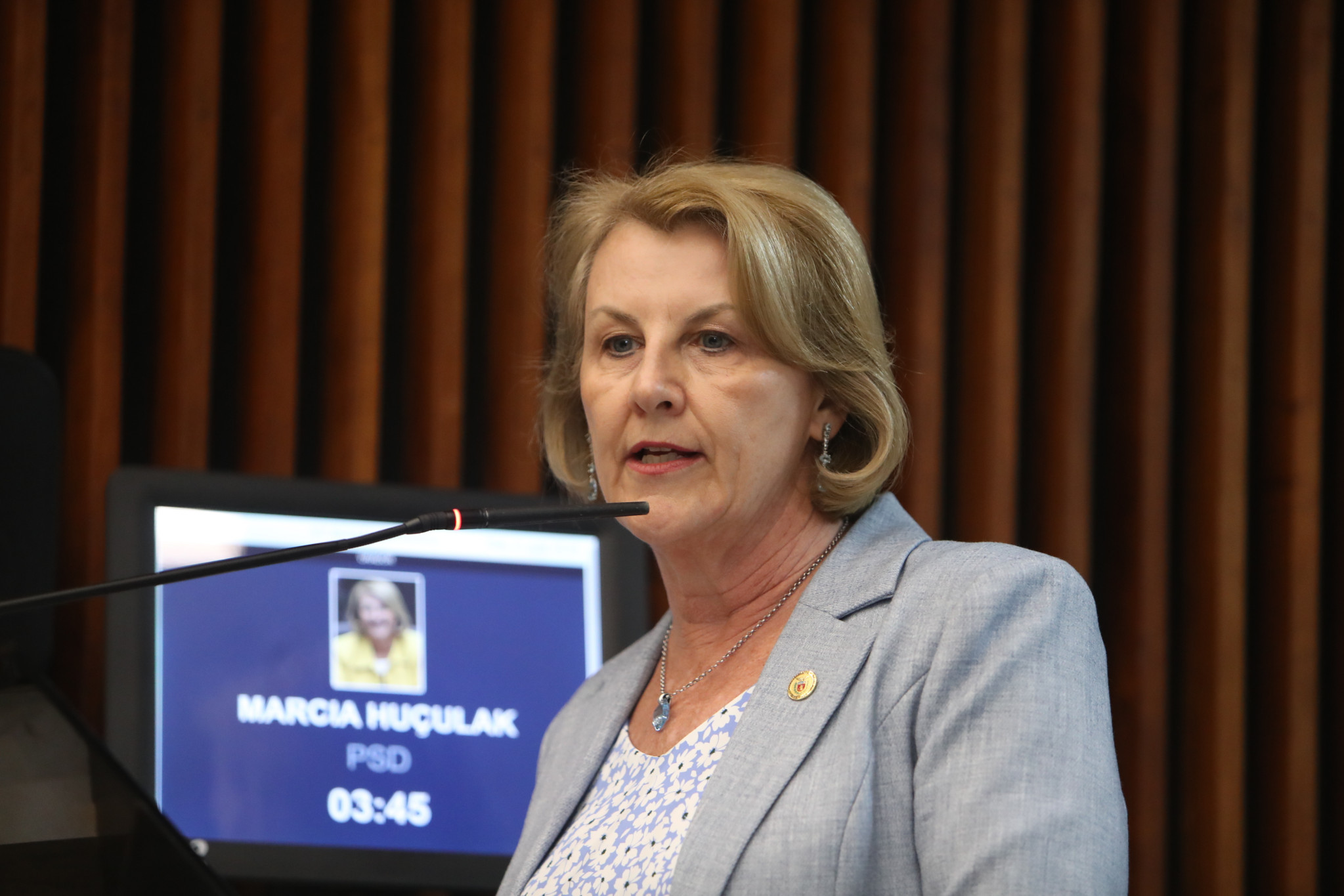 Márcia Huçulak (PSD) destaca importância de combater violência contra pessoa idosa