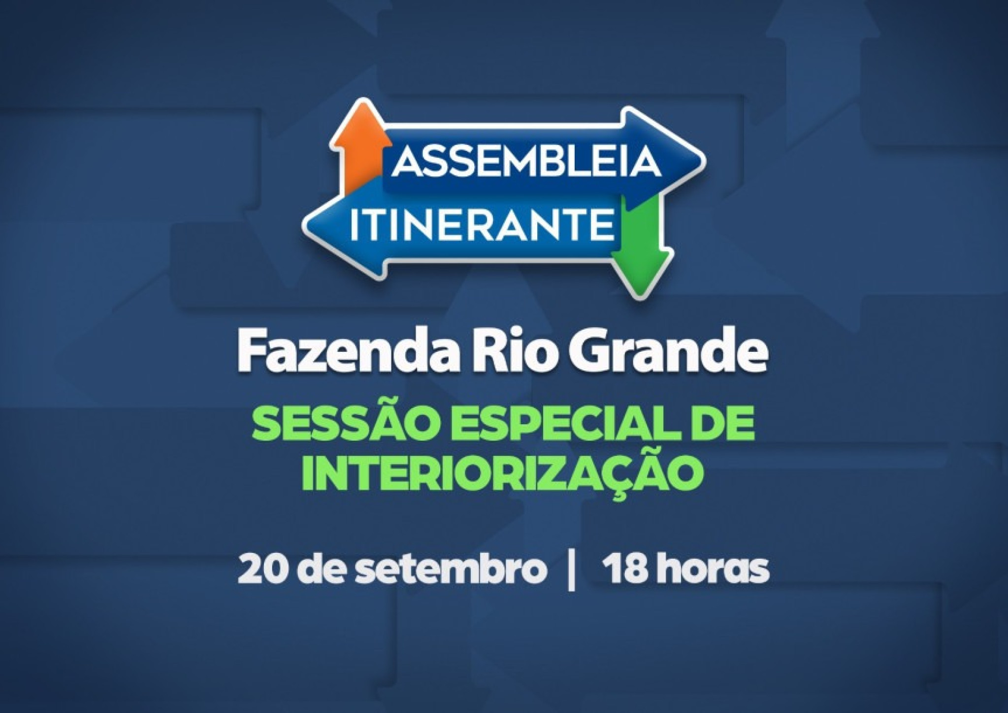 Assembleia Itinerante promove sessão especial em Fazenda Rio Grande nesta quarta-feira (20)