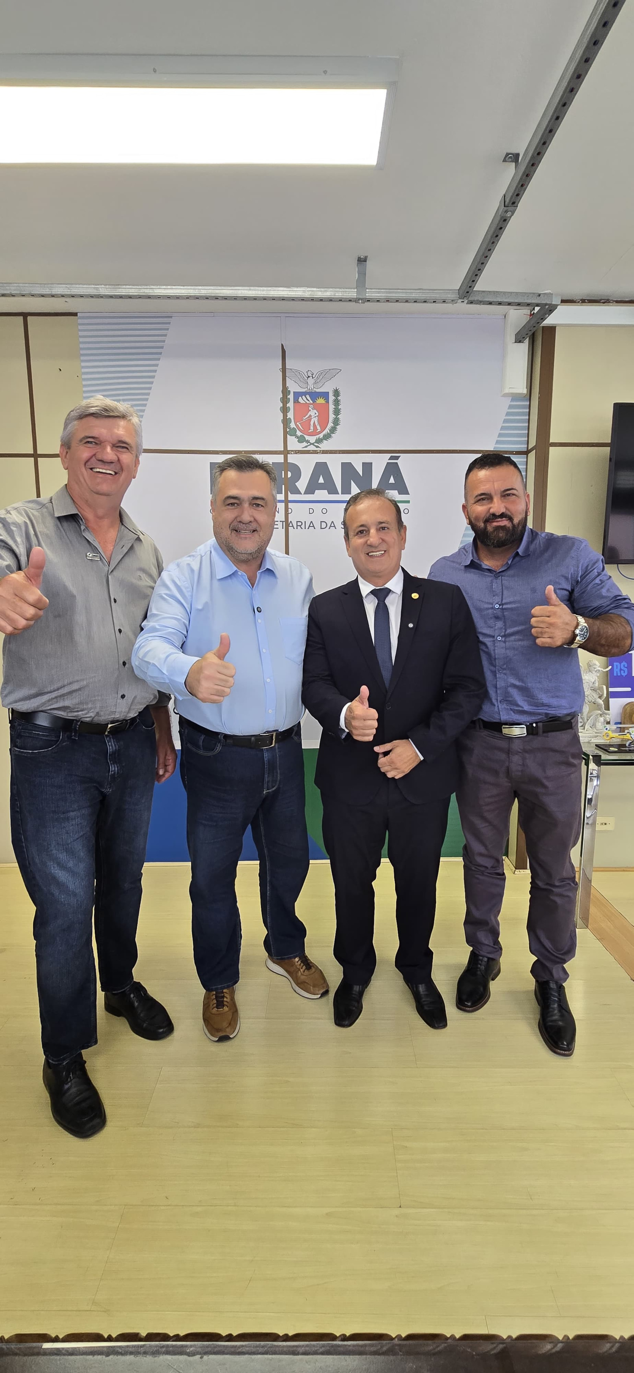 Deputado Moacyr Fadel (PSD) confirma a construção de nova unidade de saúde em Jaguariaíva