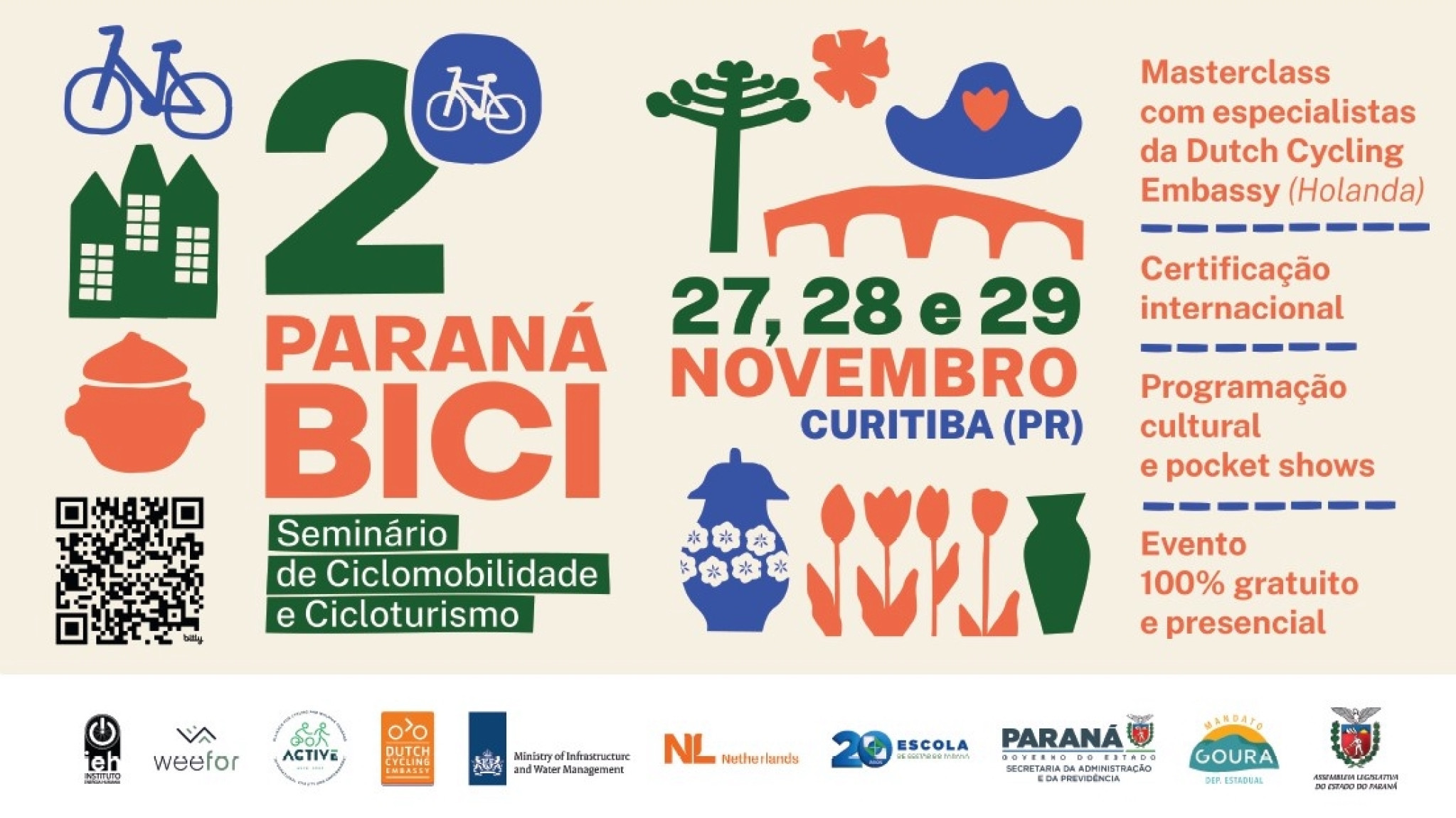 Deputado Goura (PDT) destaca a realização do 2º Seminário Paranaense de Ciclomobilidade e Cicloturismo - Paraná Bici