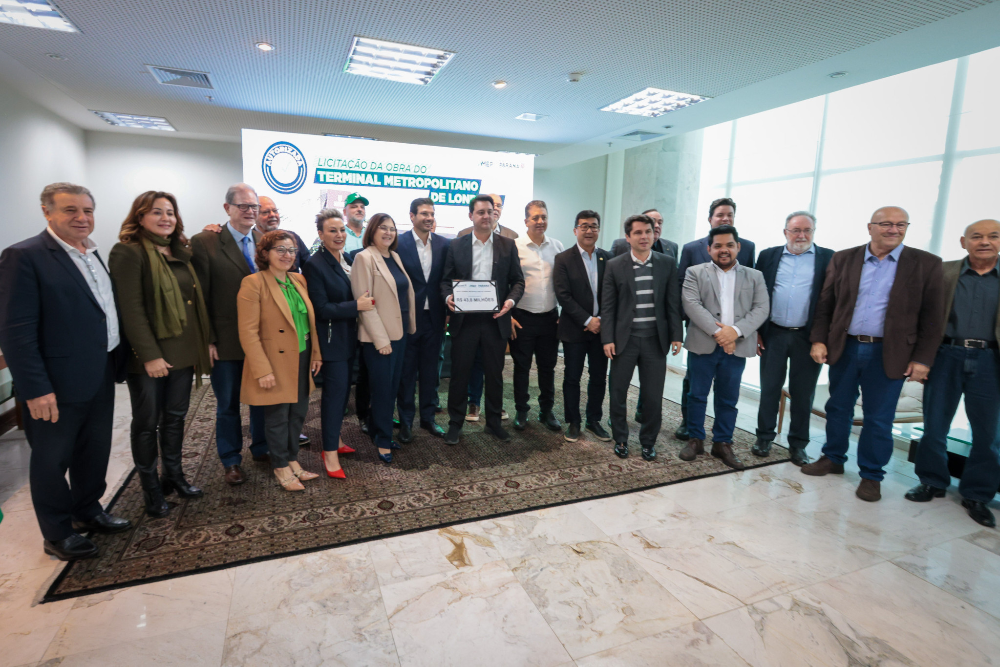 Deputados destacam lançamento de edital do Terminal Metropolitano de Londrina
