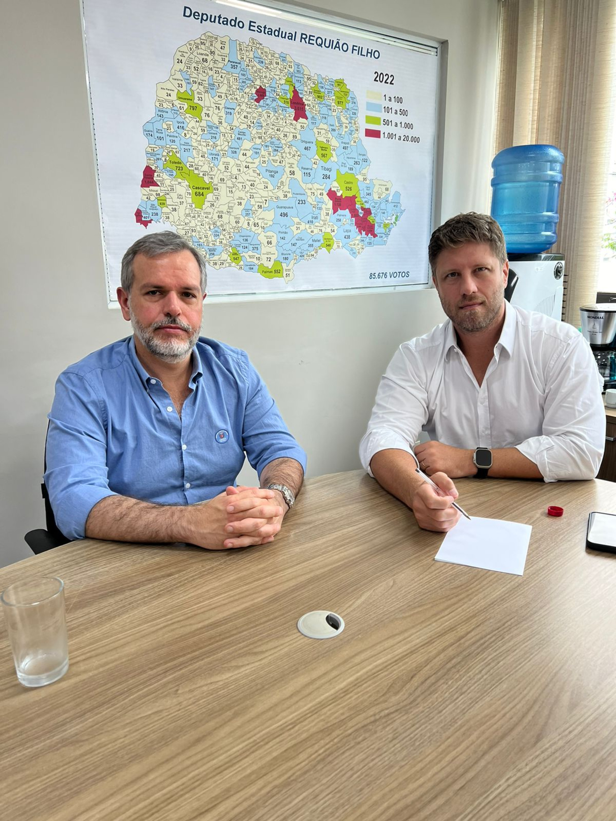 Deputado Requião Filho (PT) recebe pauta de trabalhadores portuários sobre ameaças em conquistas históricas da categoria