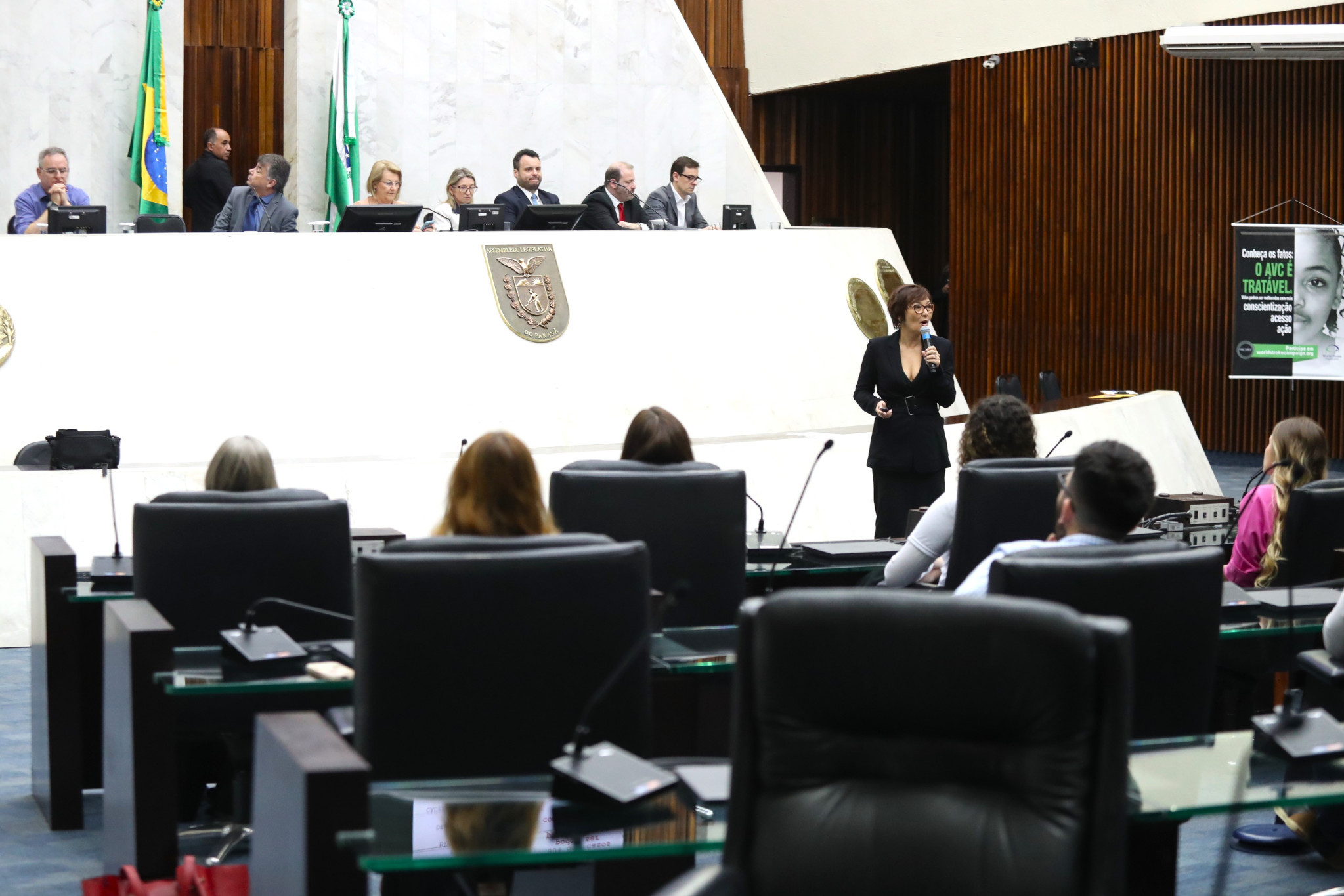 Assembleia Legislativa debate a prevenção e o tratamento do acidente vascular cerebral