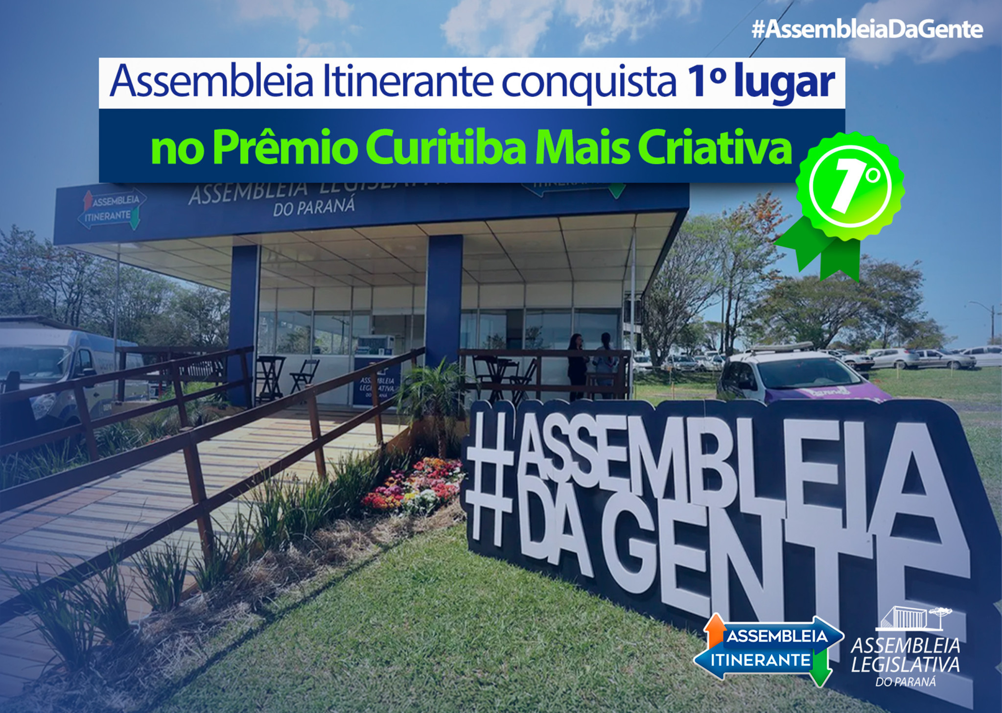 Assembleia Itinerante é vencedora do prêmio Curitiba Mais Criativa