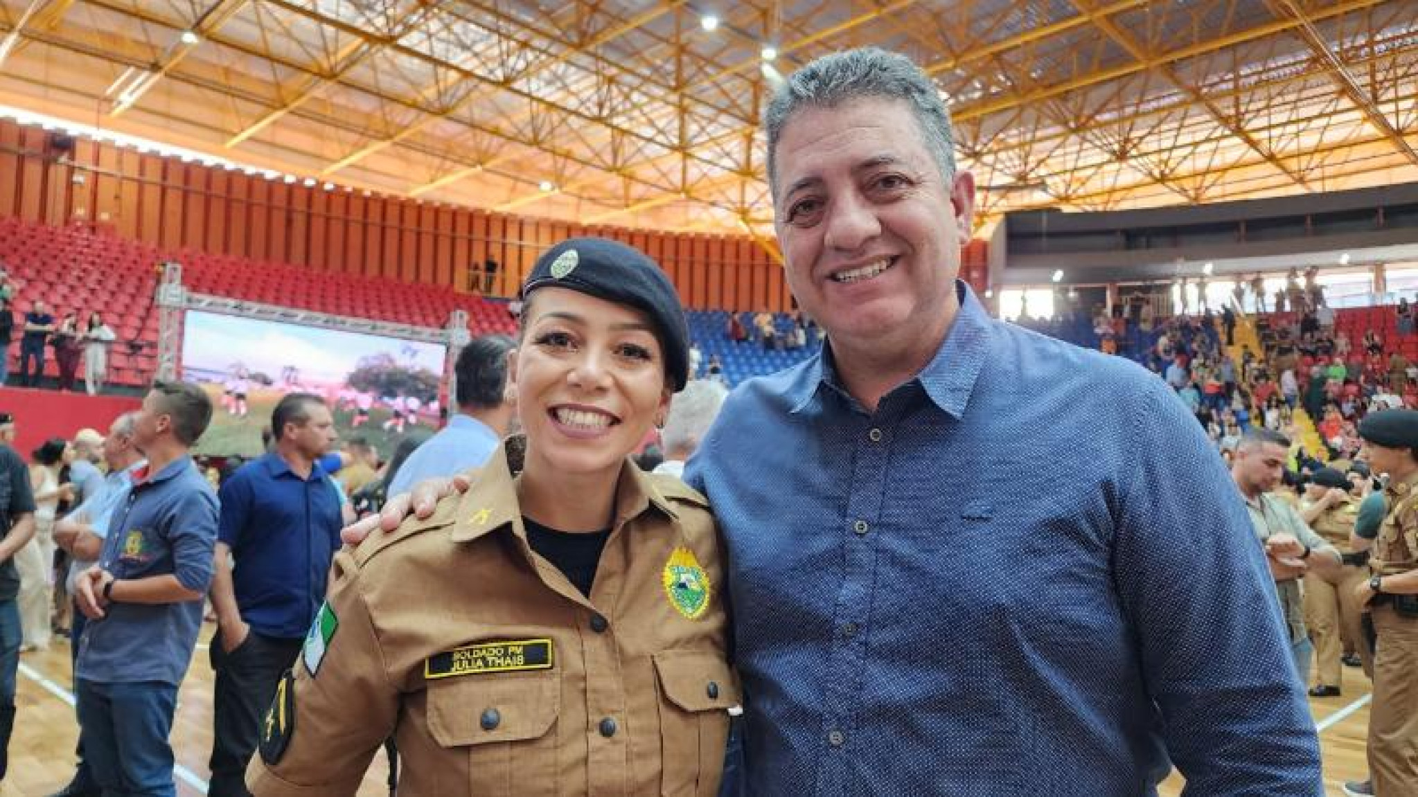 Em Londrina, deputado Cobra Repórter (PSD) prestigia formatura 362 novos policiais para a Região Norte