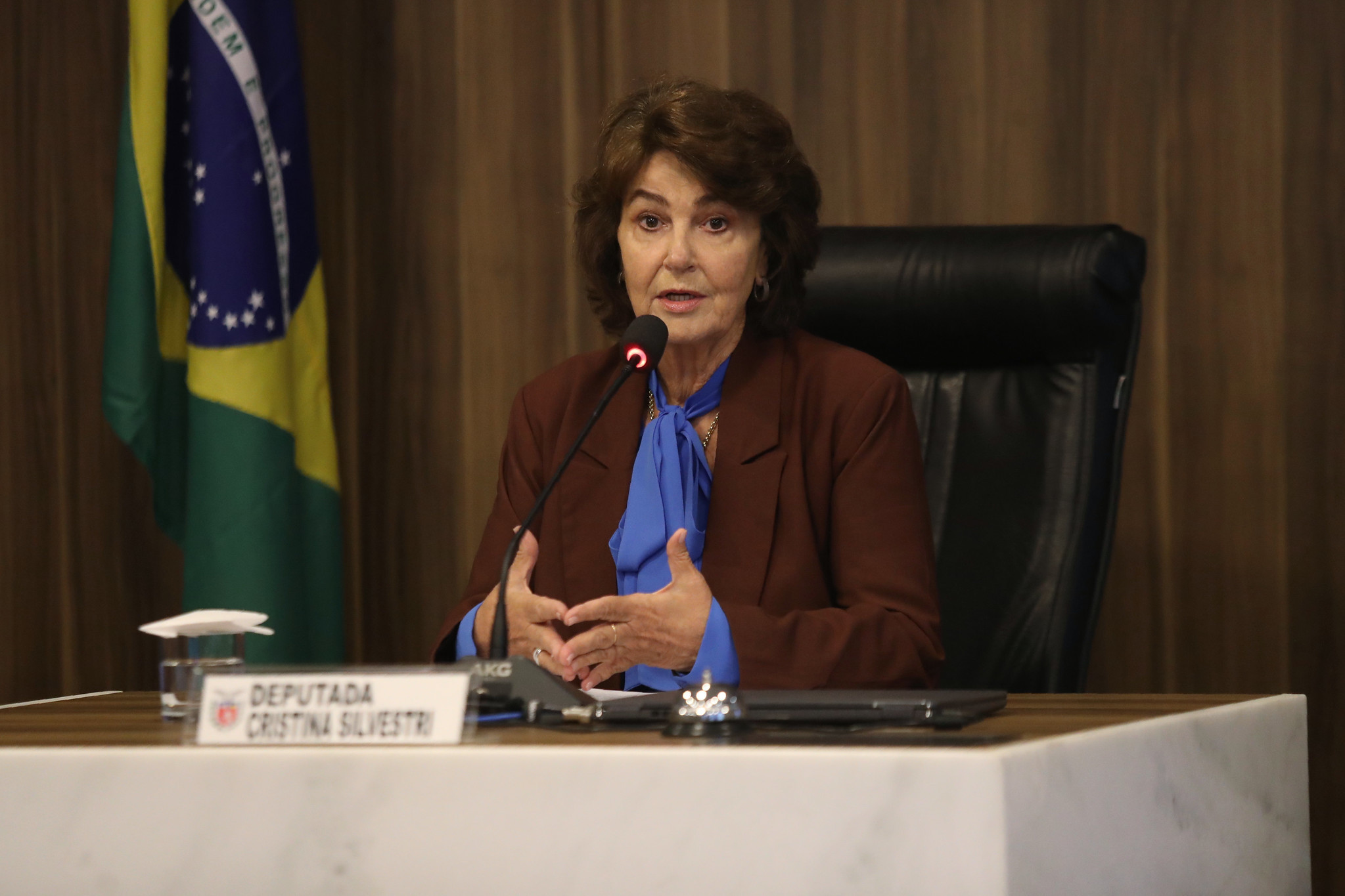 Deputada Cristina Silvestri (PP) destaca desconto na conta de água para clínicas de diálise e criação da Frente Parlamentar da Nefrologia