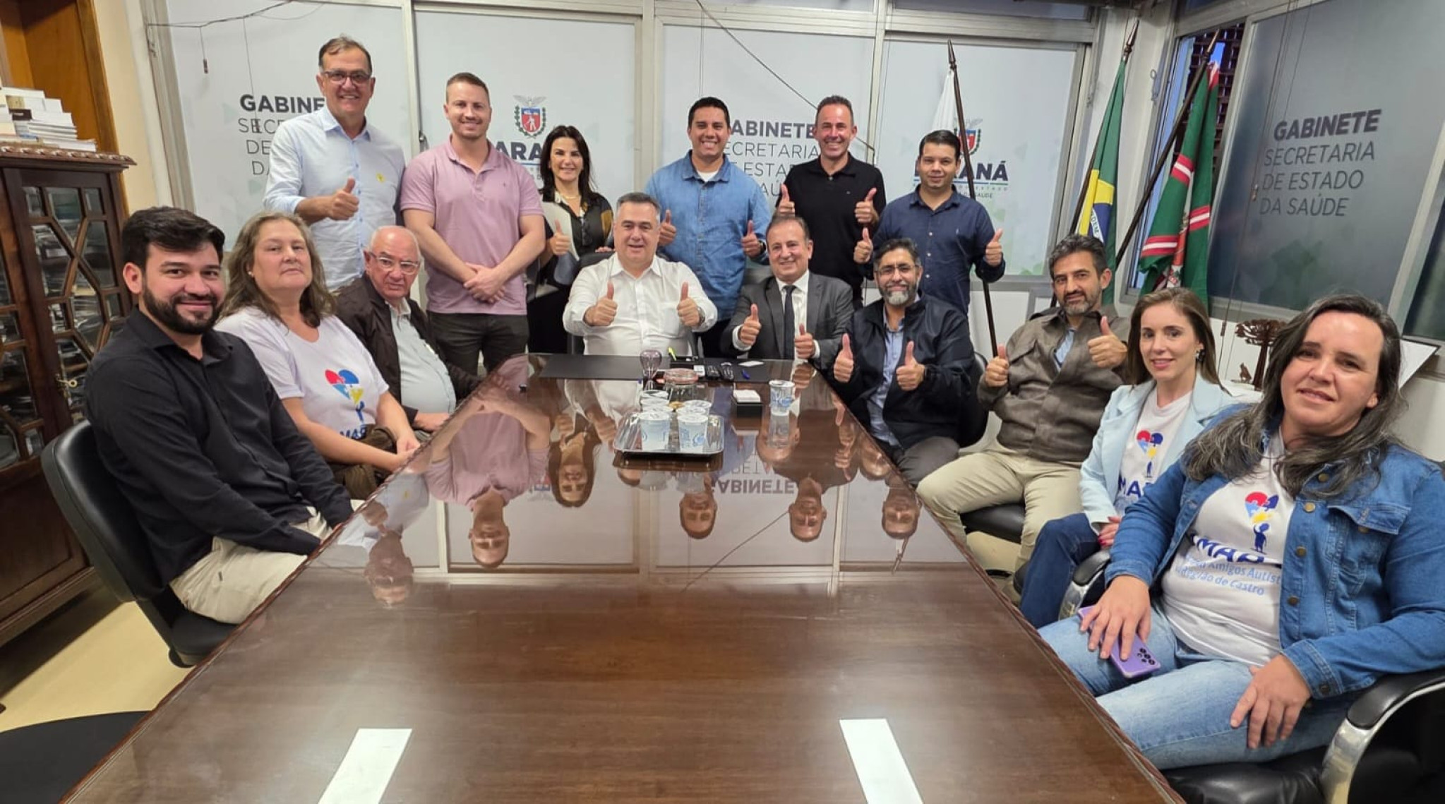 Deputado Moacyr Fadel (PSD) celebra anúncio do novo Centro de Atendimento ao Autista de Castro