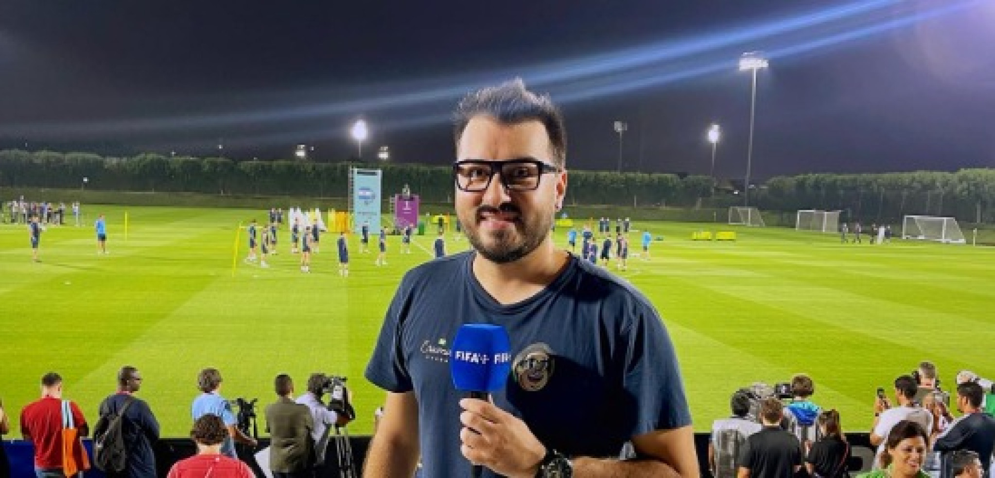 Deputado Cobra Repórter solicita Menção Honrosa para jornalista de Londrina que participou da cobertura da Copa do Mundo
