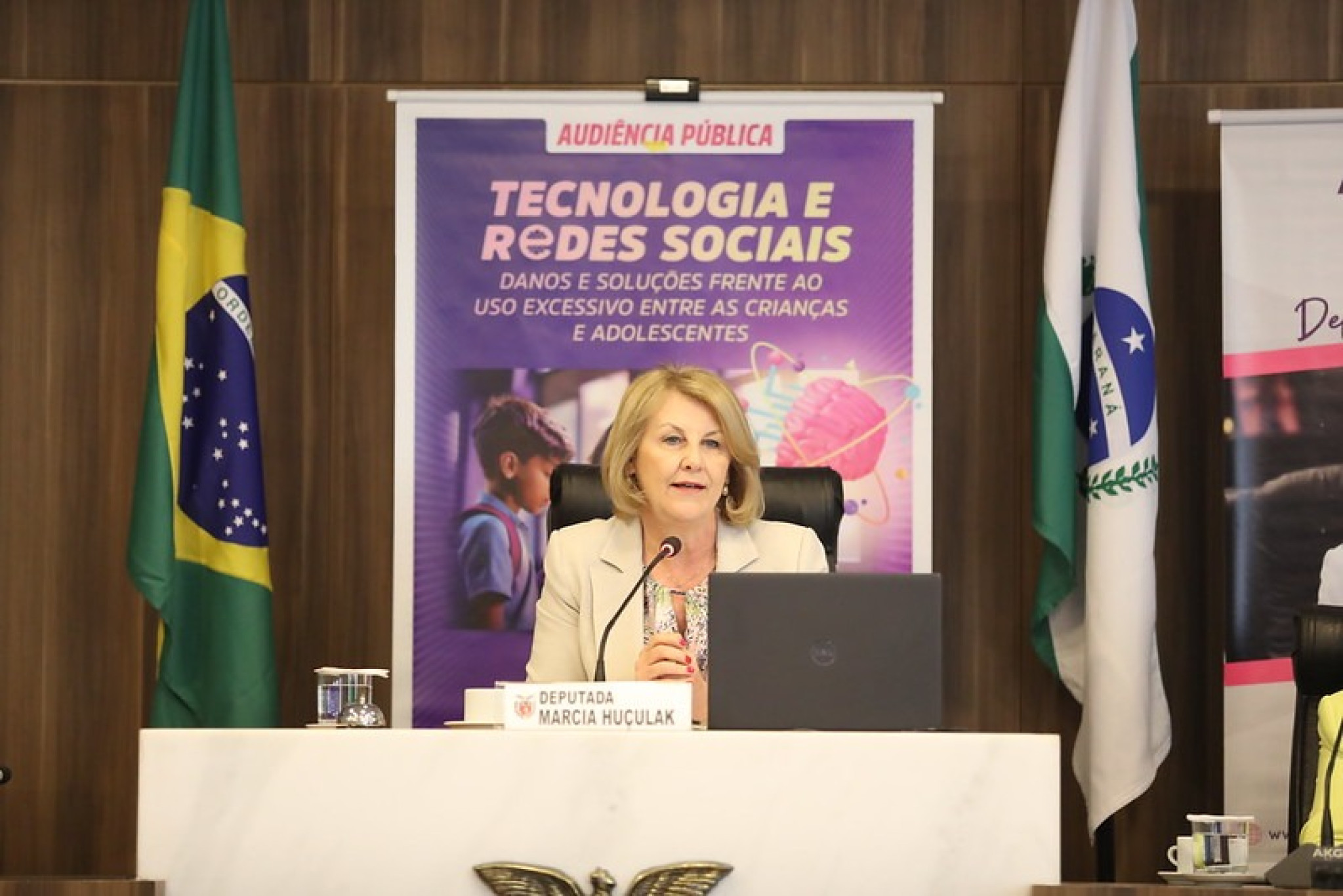 Veja o balanço de atividades do Bloco da Saúde Pública, liderado pela deputada Márcia Huçulak (PSD)