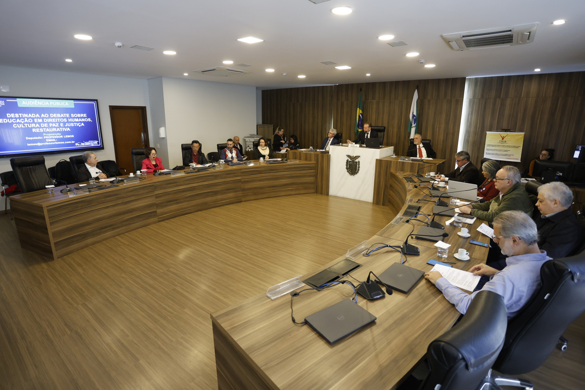 Audiência pública debate anteprojeto de ampliação da Lei Estadual sobre educação em direitos humanos, cultura da paz e justiça restaurativa