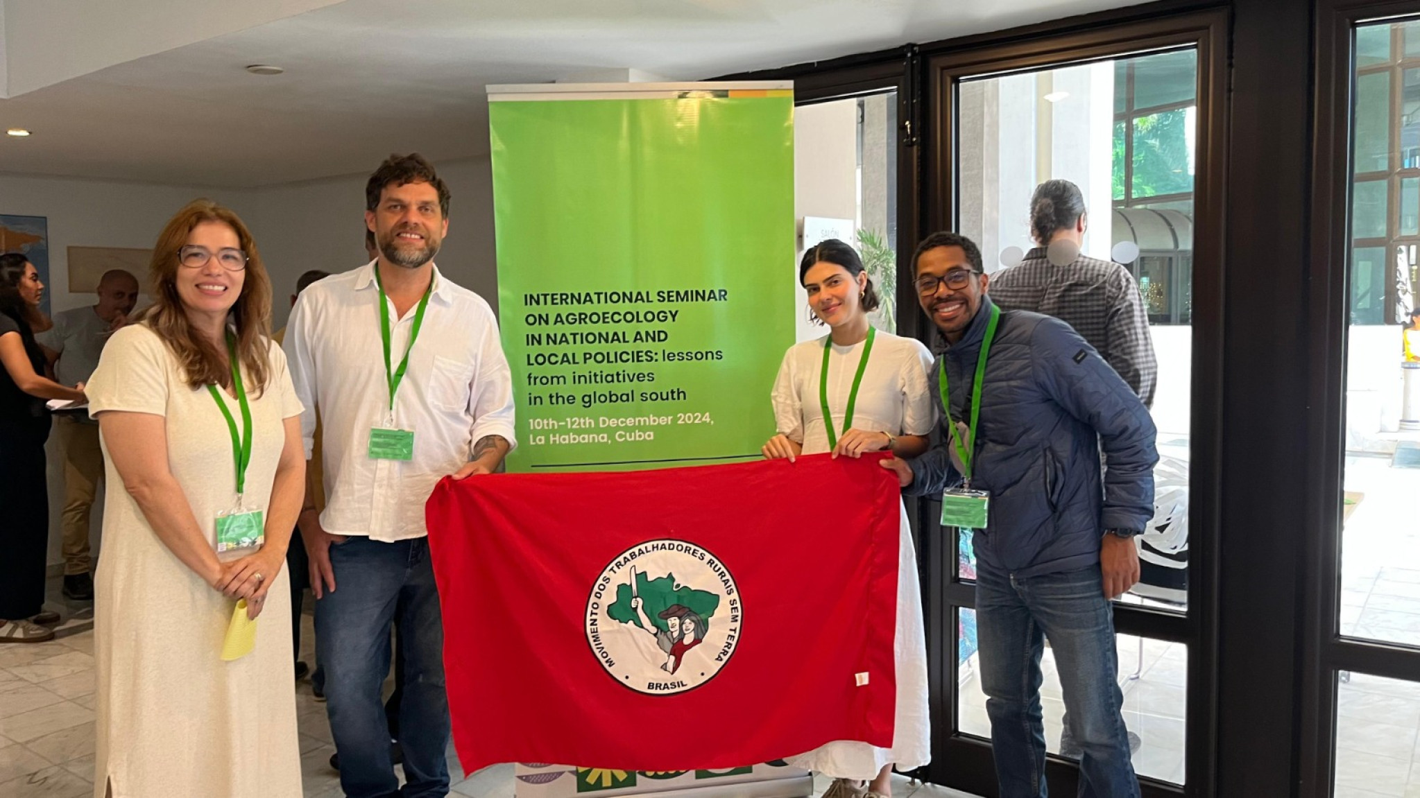 Deputado Goura (PDT) participa de seminário internacional sobre agroecologia em Cuba