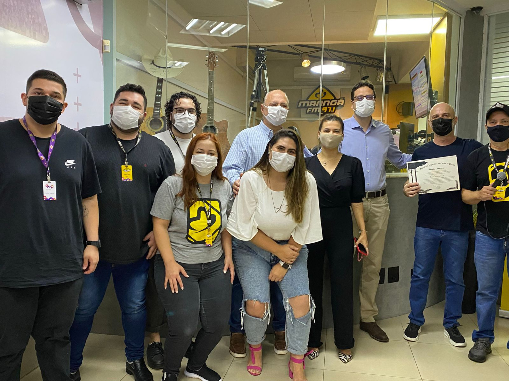 Maringá FM recebe homenagem da Assembleia Legislativa pelos 40 anos de serviços prestados à comunidade