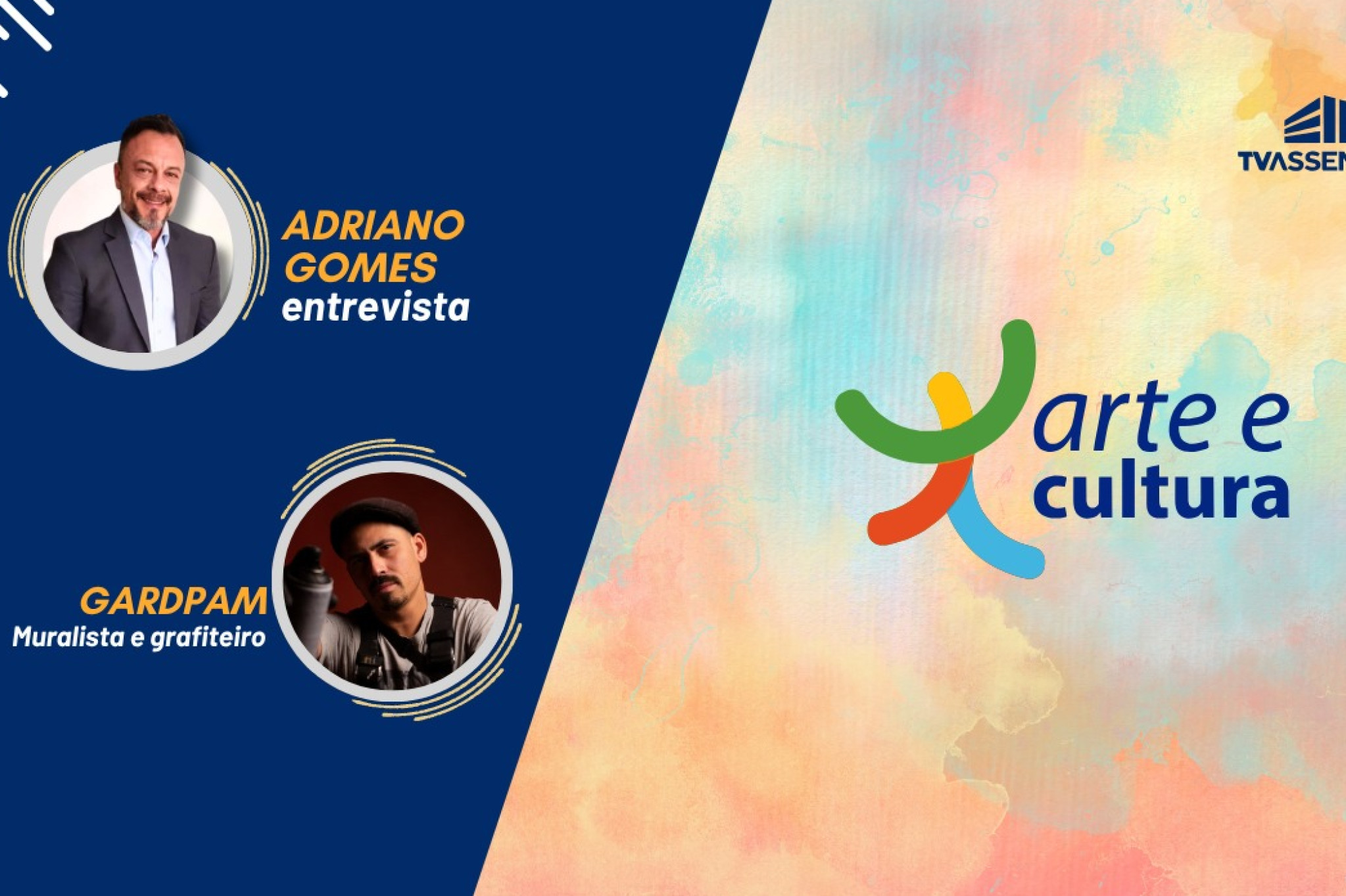 TV Assembleia: grafiteiro GardPam relembra trajetória e reflete sobre a arte como terapia e transformação social