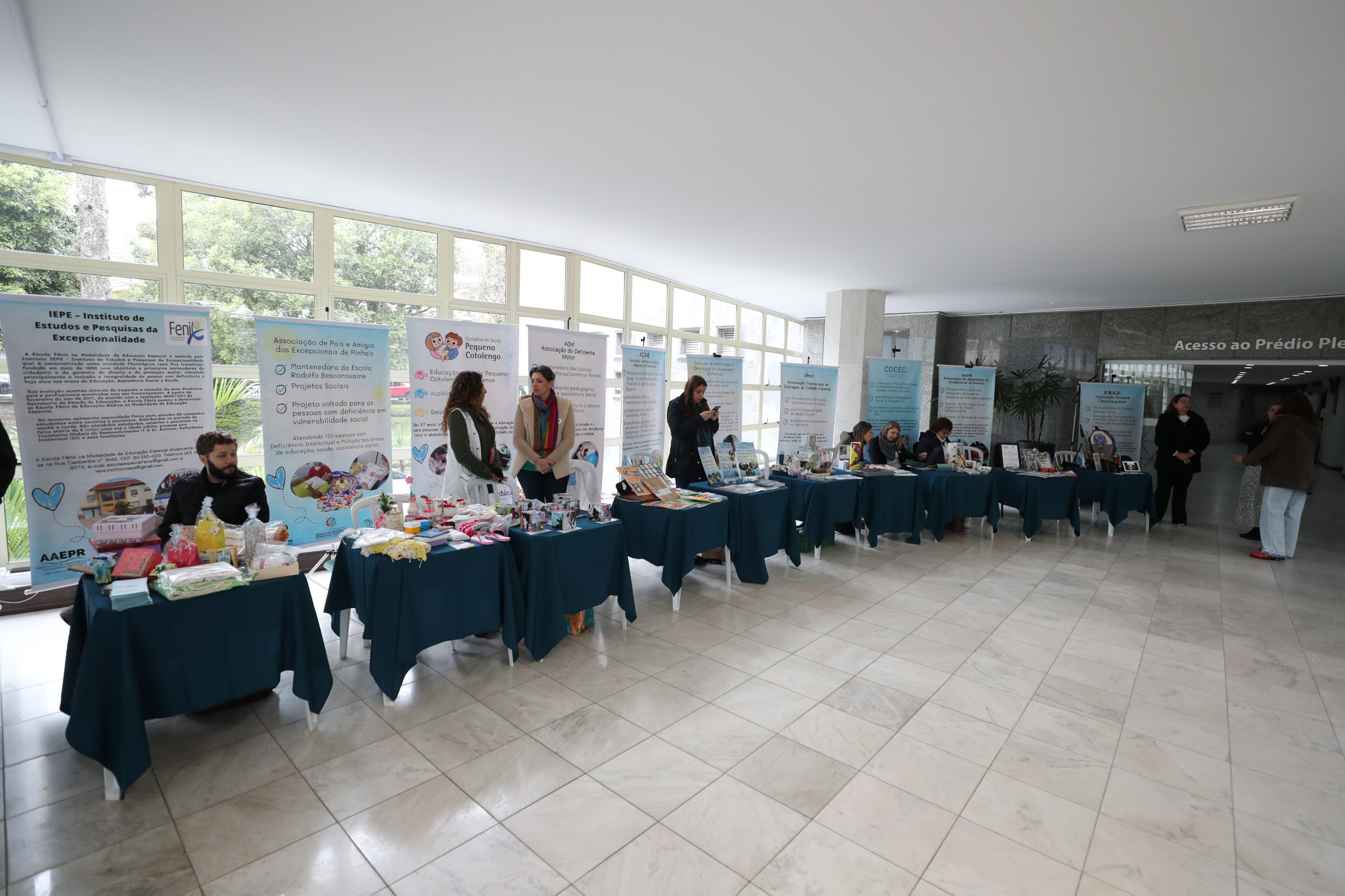 Semana Nacional da Pessoa com Deficiência Intelectual e Múltipla é celebrada com exposição na Assembleia Legislativa