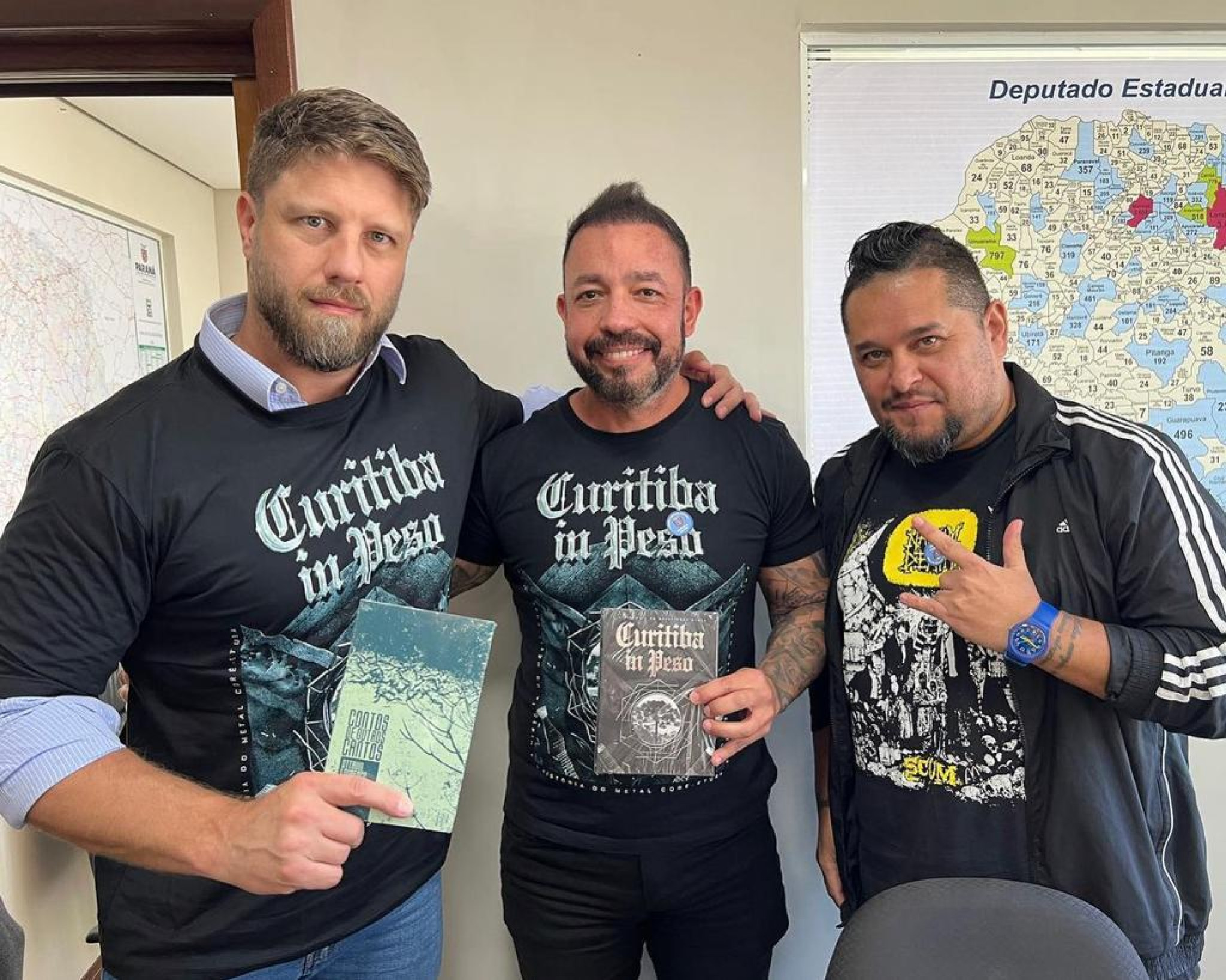 Assembleia abre espaço para destacar o trabalho de resgate e valorização das bandas paranaenses de heavy metal