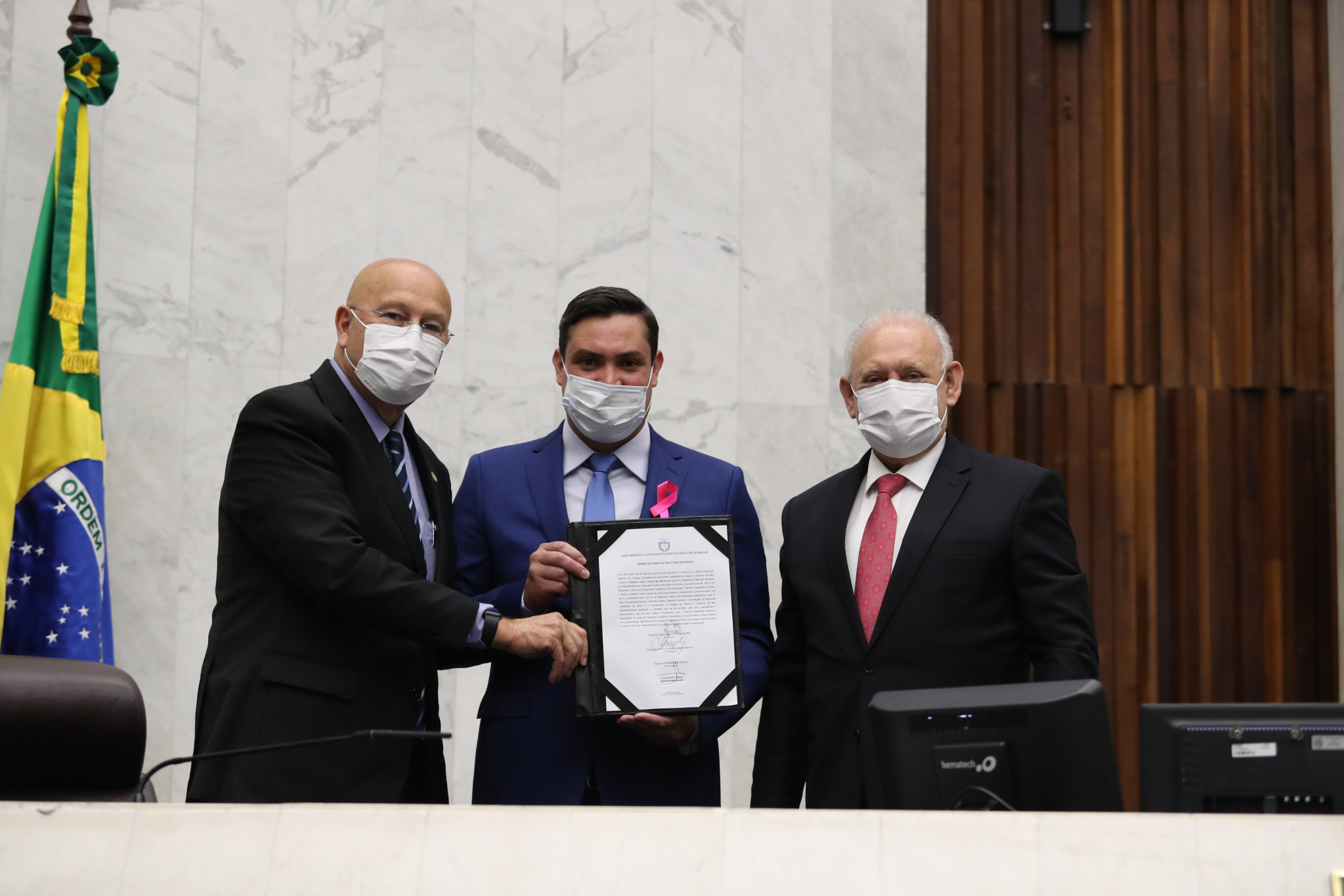 Cassiano Caron assume o mandato de deputado estadual