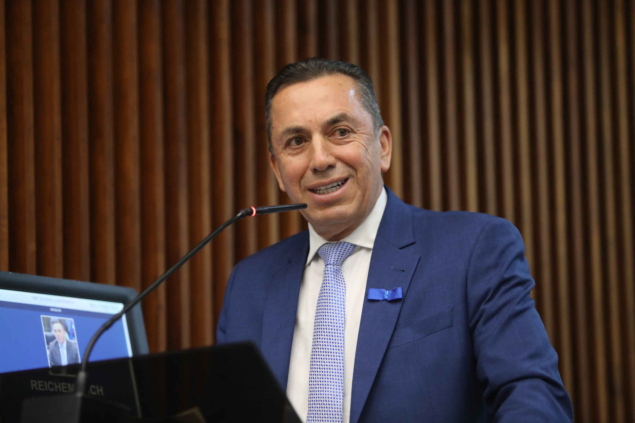 Deputado Reichembach (PSD) destaca mercado de carbono neutro em discurso na Assembleia