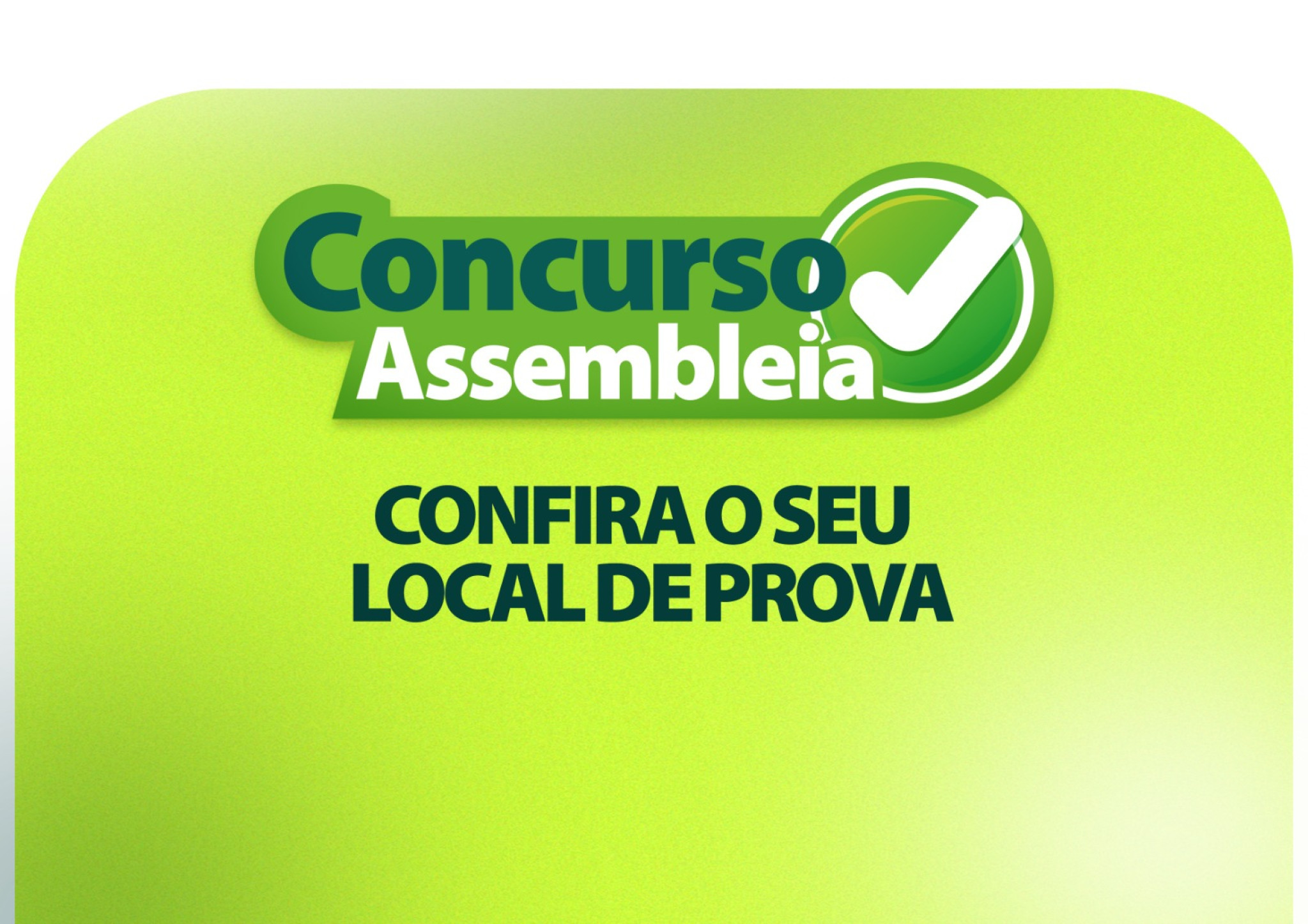 Cartão de inscrição no concurso da Assembleia já está disponível no site da organizadora da prova