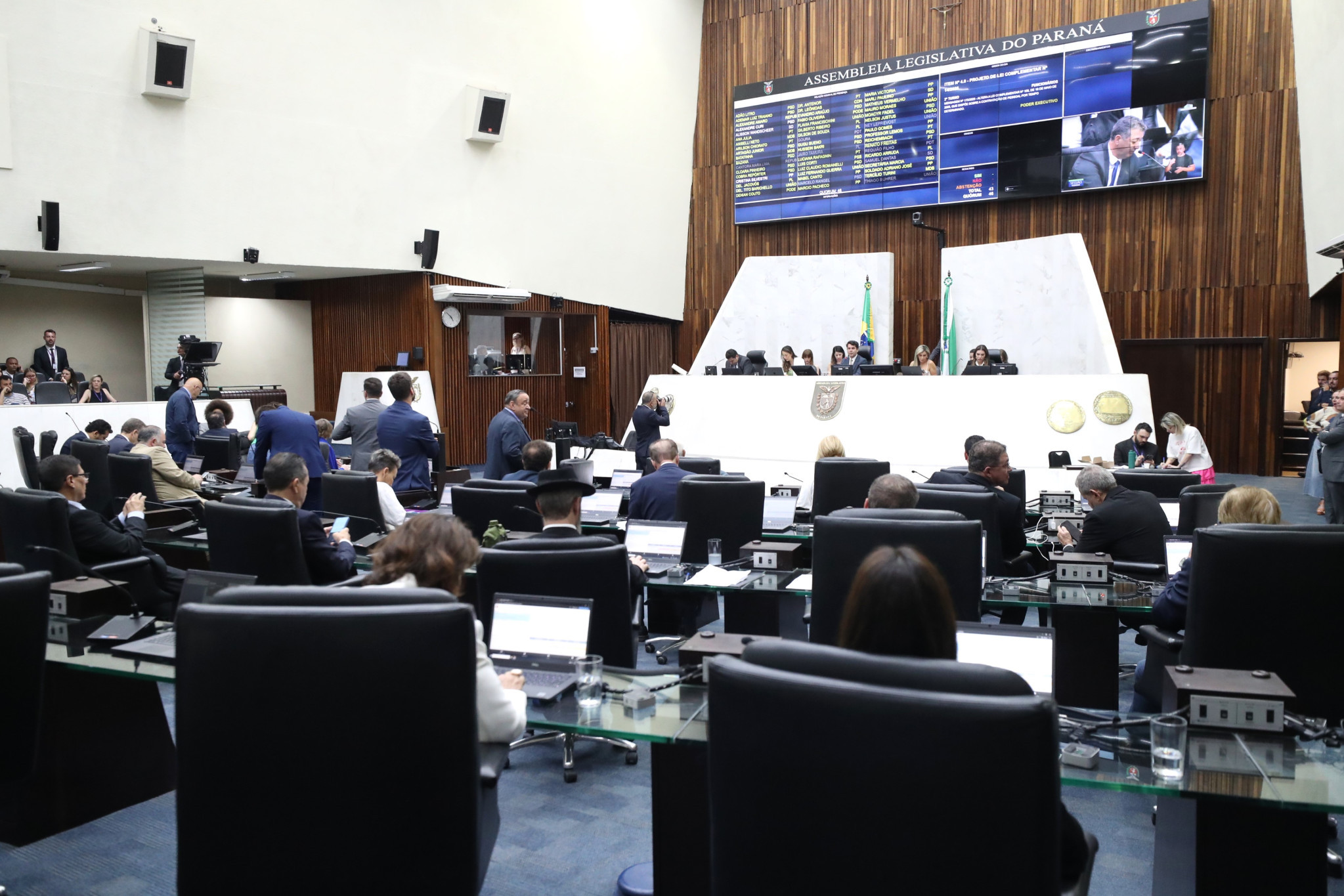 Com orçamento de R$ 81,6 bilhões, LOA 2026 é aprovada em 1º turno na Assembleia Legislativa do Paraná