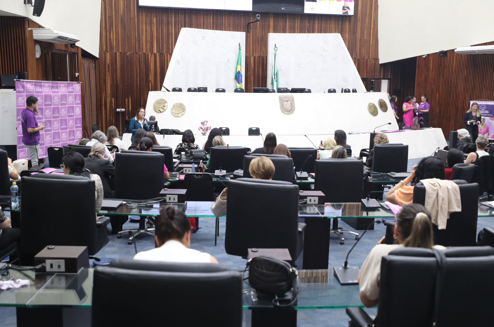 Assembleia Legislativa promove segundo dia de capacitação das Procuradoras da Mulher com palestras e debates