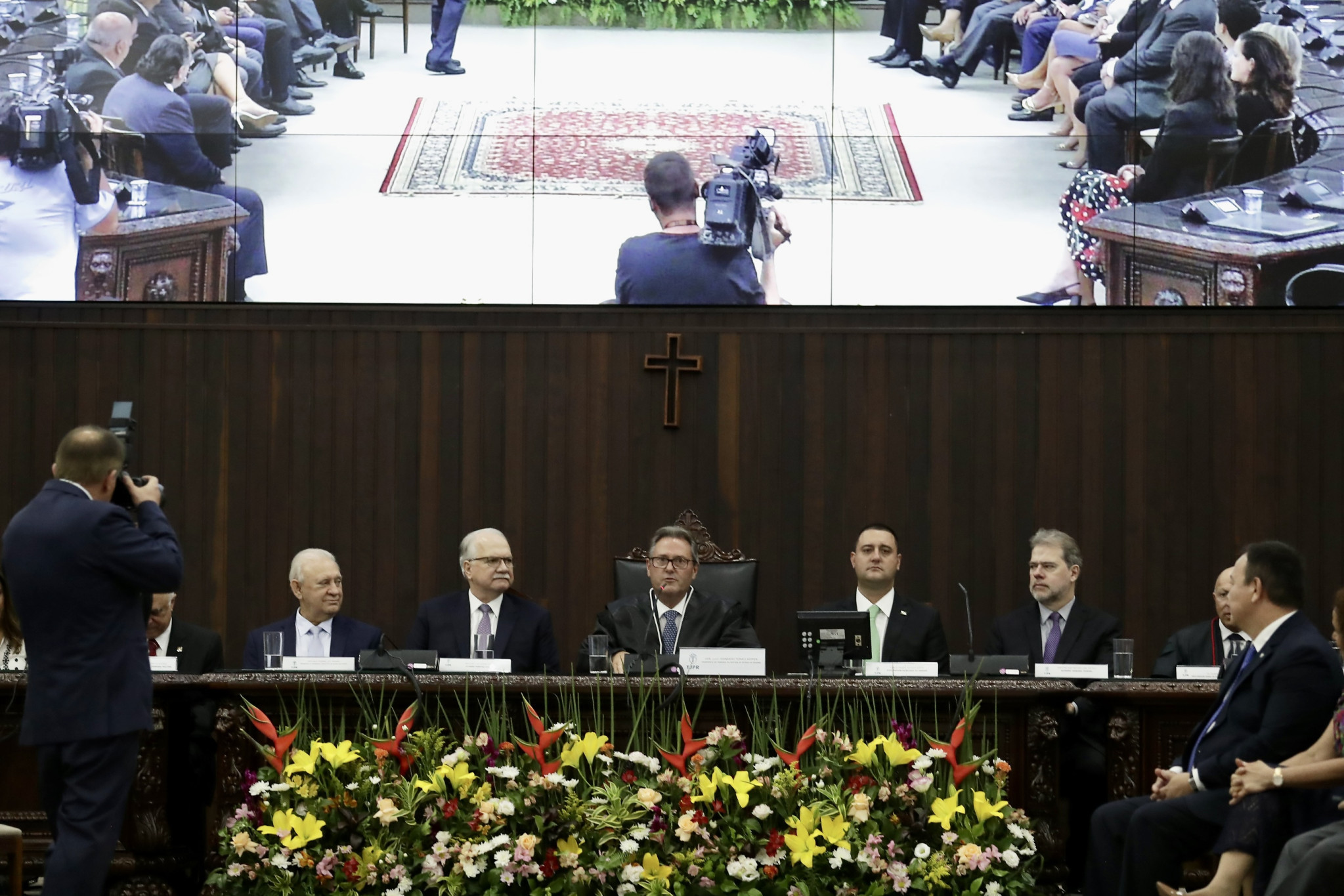 Comissão Executiva da Assembleia prestigia posse do novo presidente do Tribunal de Justiça