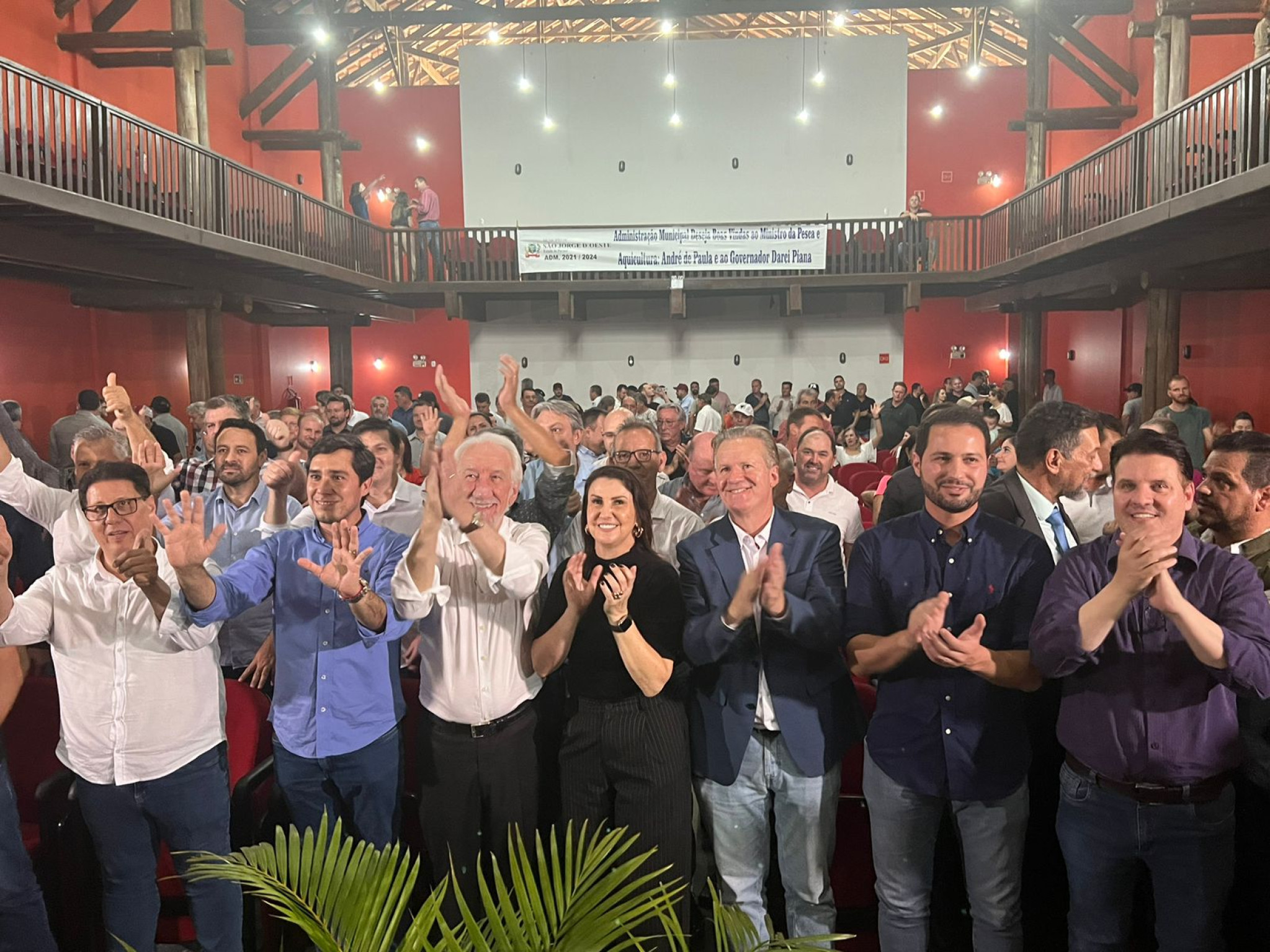 São Jorge D’Oeste recebe o título de Terra dos Lagos do Iguaçu em comemoração aos 60 anos