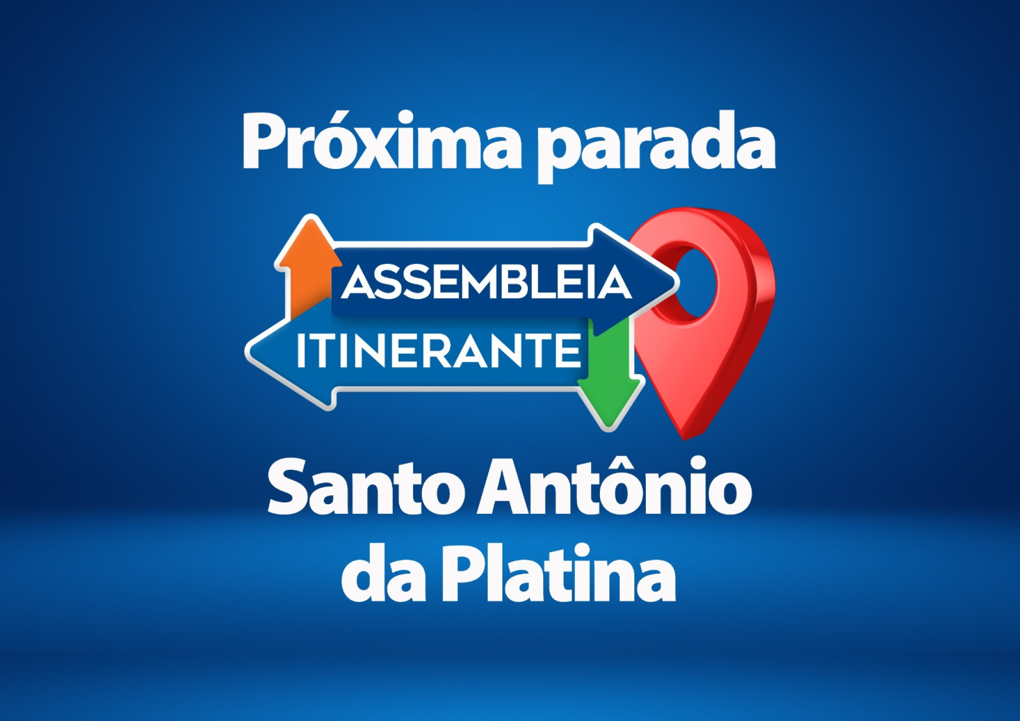 Assembleia Itinerante promove sessão especial em Santo Antônio da Platina na quinta-feira (17)