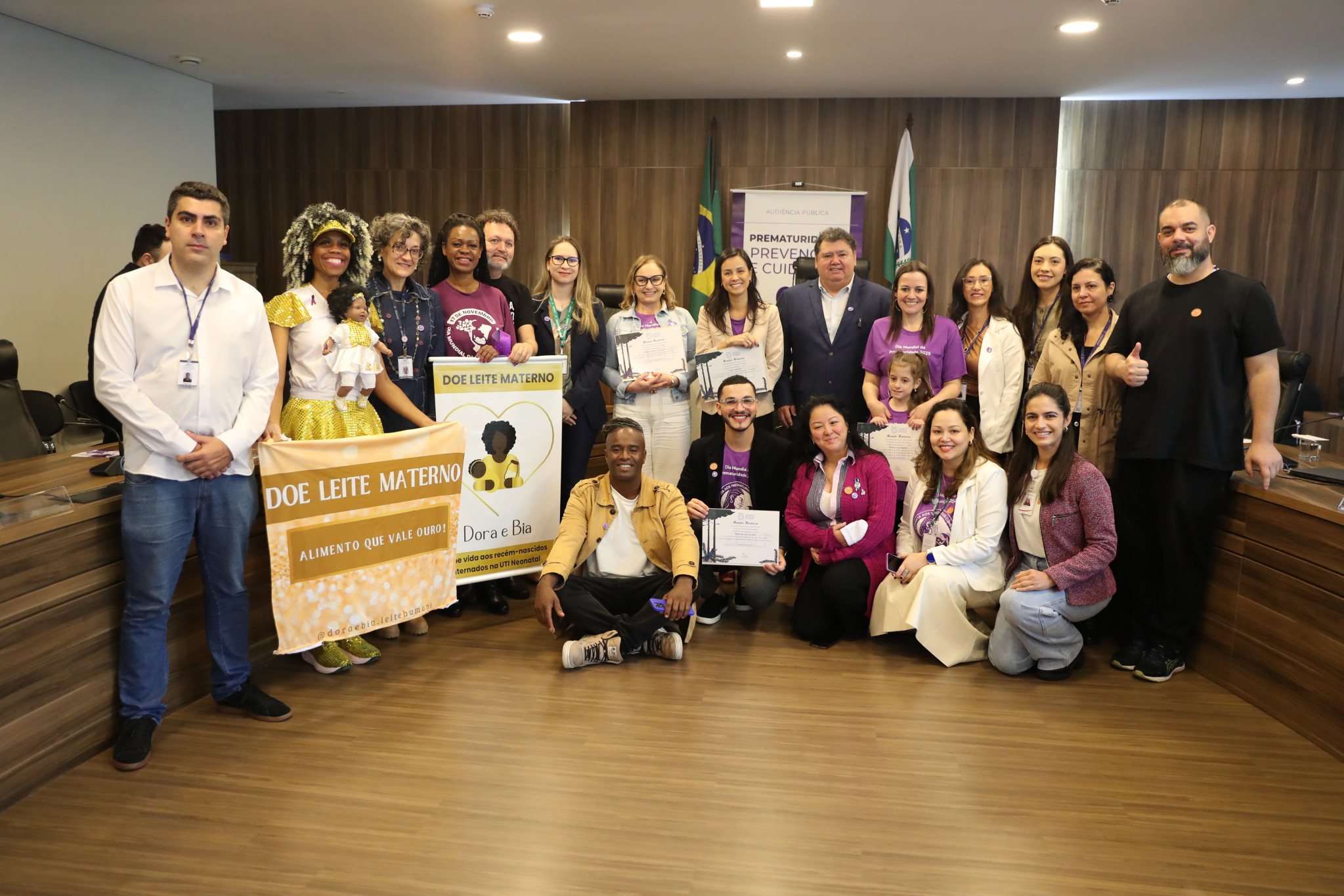 Audiência pública na Assembleia discute prevenção e cuidados com a prematuridade