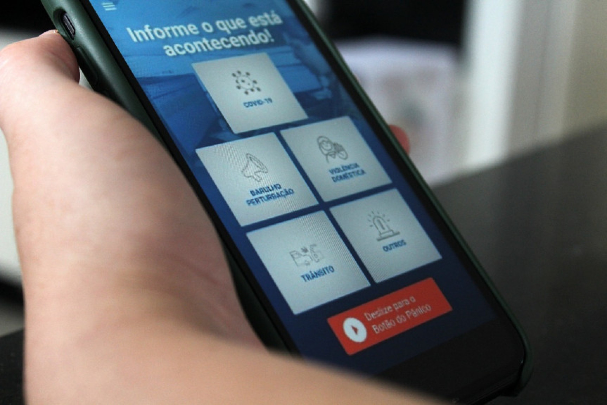 Botão do Pânico digital será ampliado para todo o Paraná