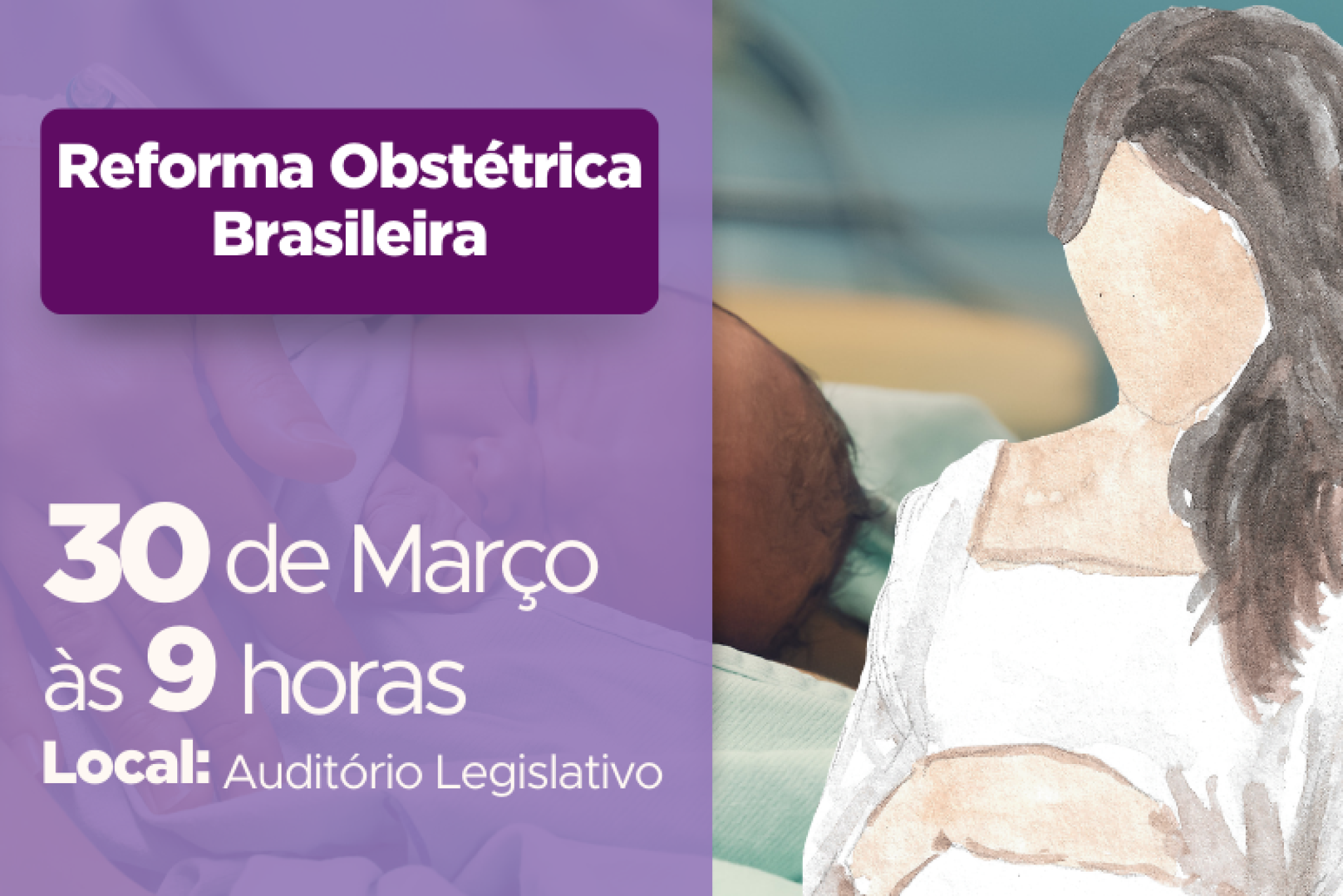 Reforma obstétrica e humanização do parto serão temas de audiência pública na Alep