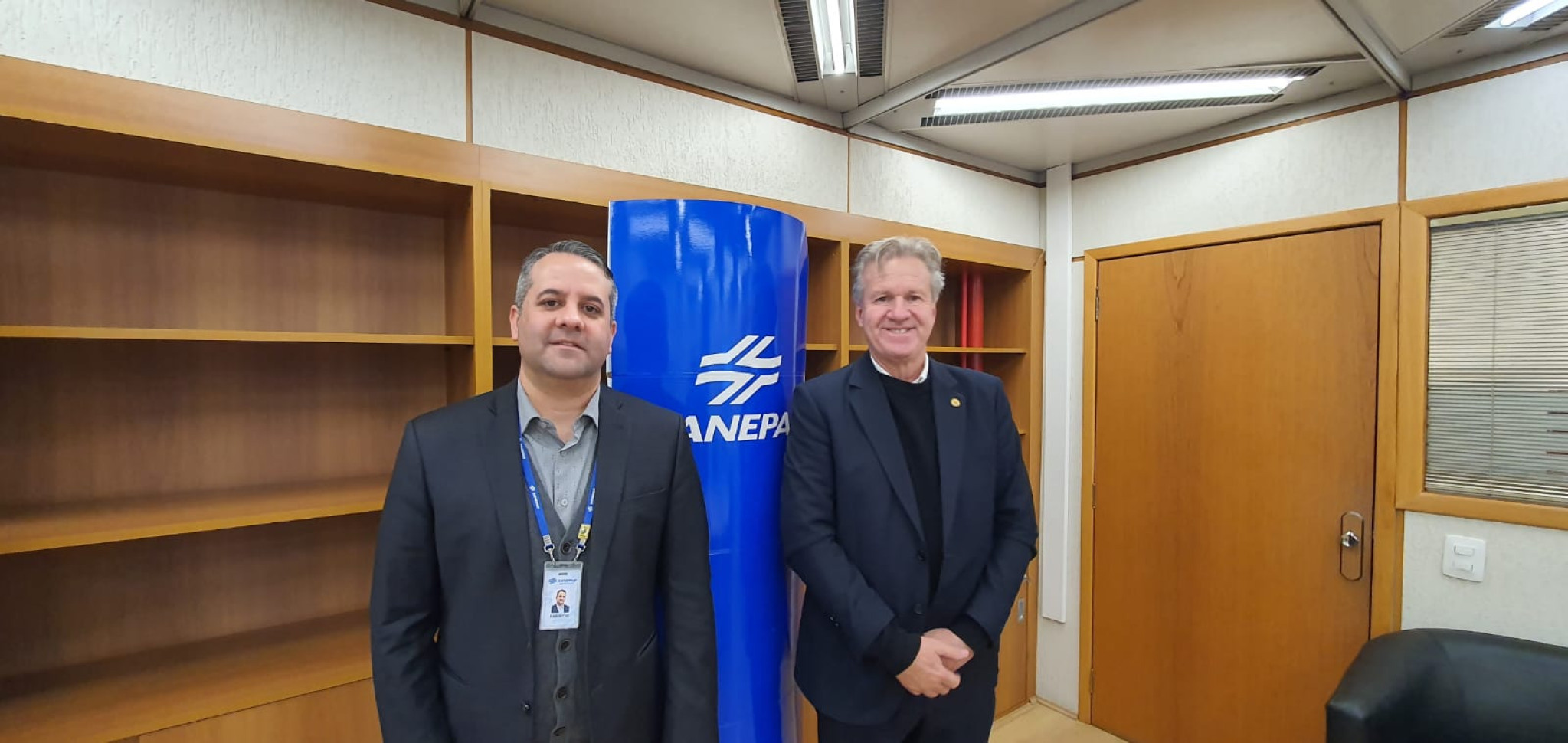 Deputado Luis Corti (PSB) conhece projetos de inovação e sustentabilidade da Sanepar