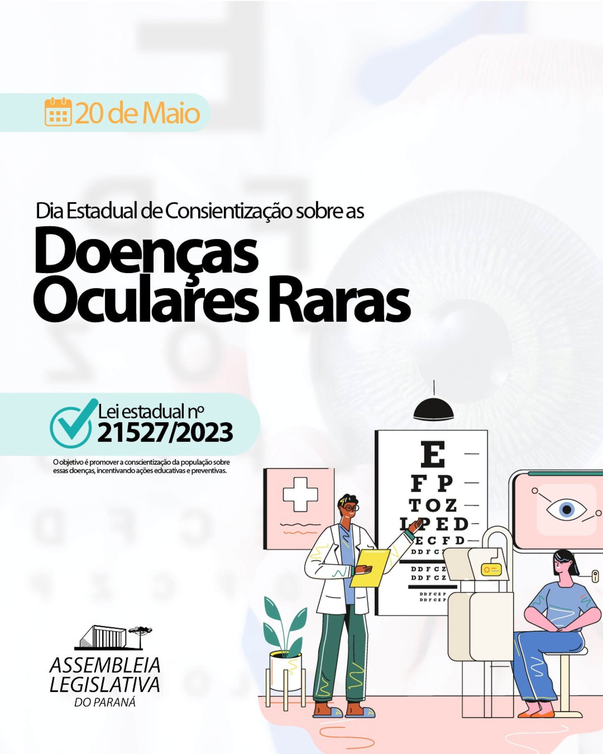 Legislação procura facilitar o diagnóstico e ampliar o debate sobre as Doenças Oculares Raras