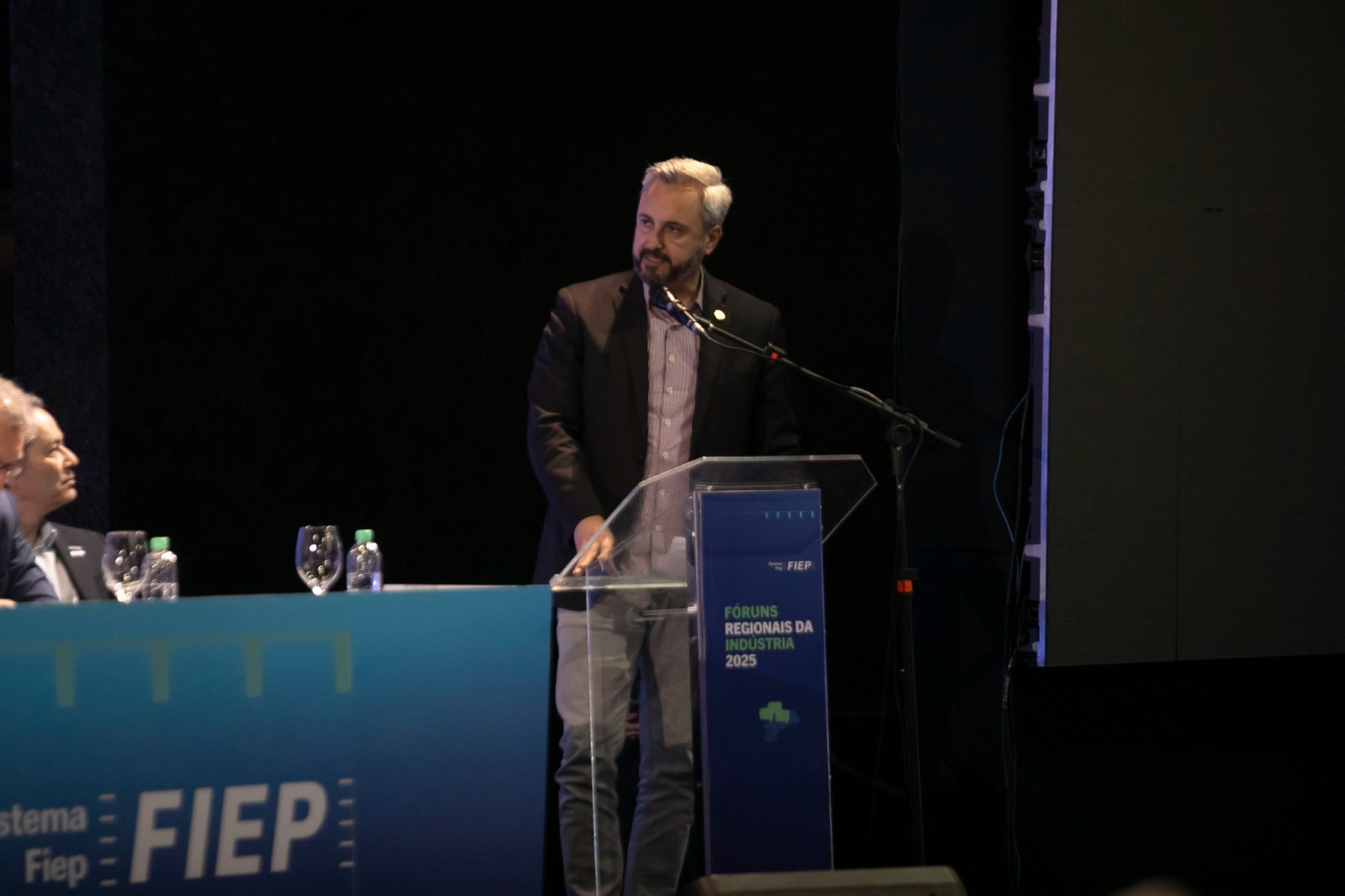 Em evento da Fiep em Londrina, deputado Fabio Oliveira (Podemos) ressalta união do setor produtivo