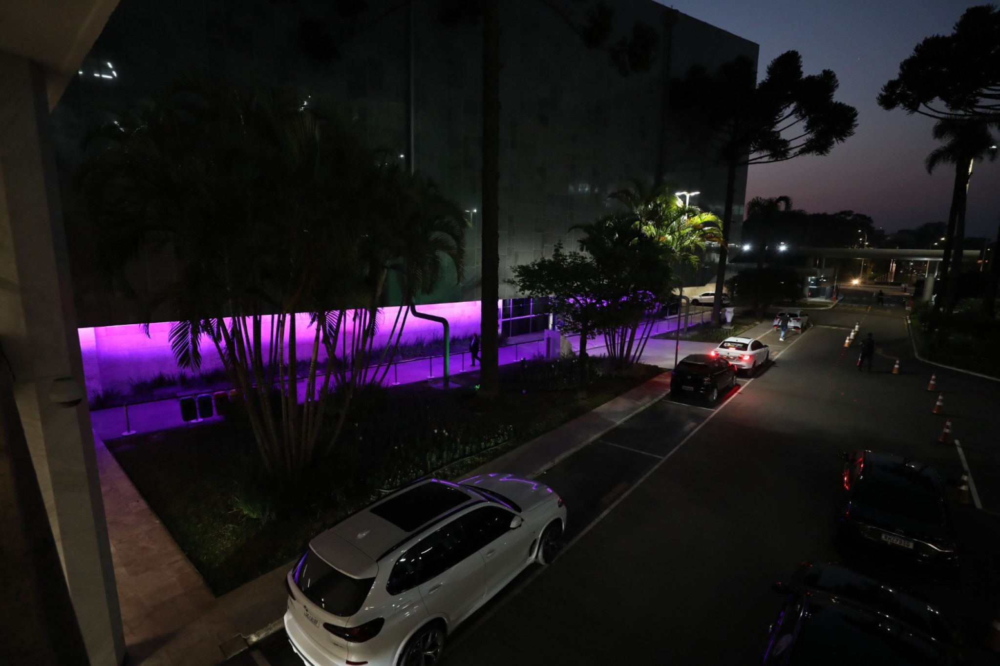 Assembleia Legislativa é iluminada de lilás em apoio à conscientização sobre o Alzheimer