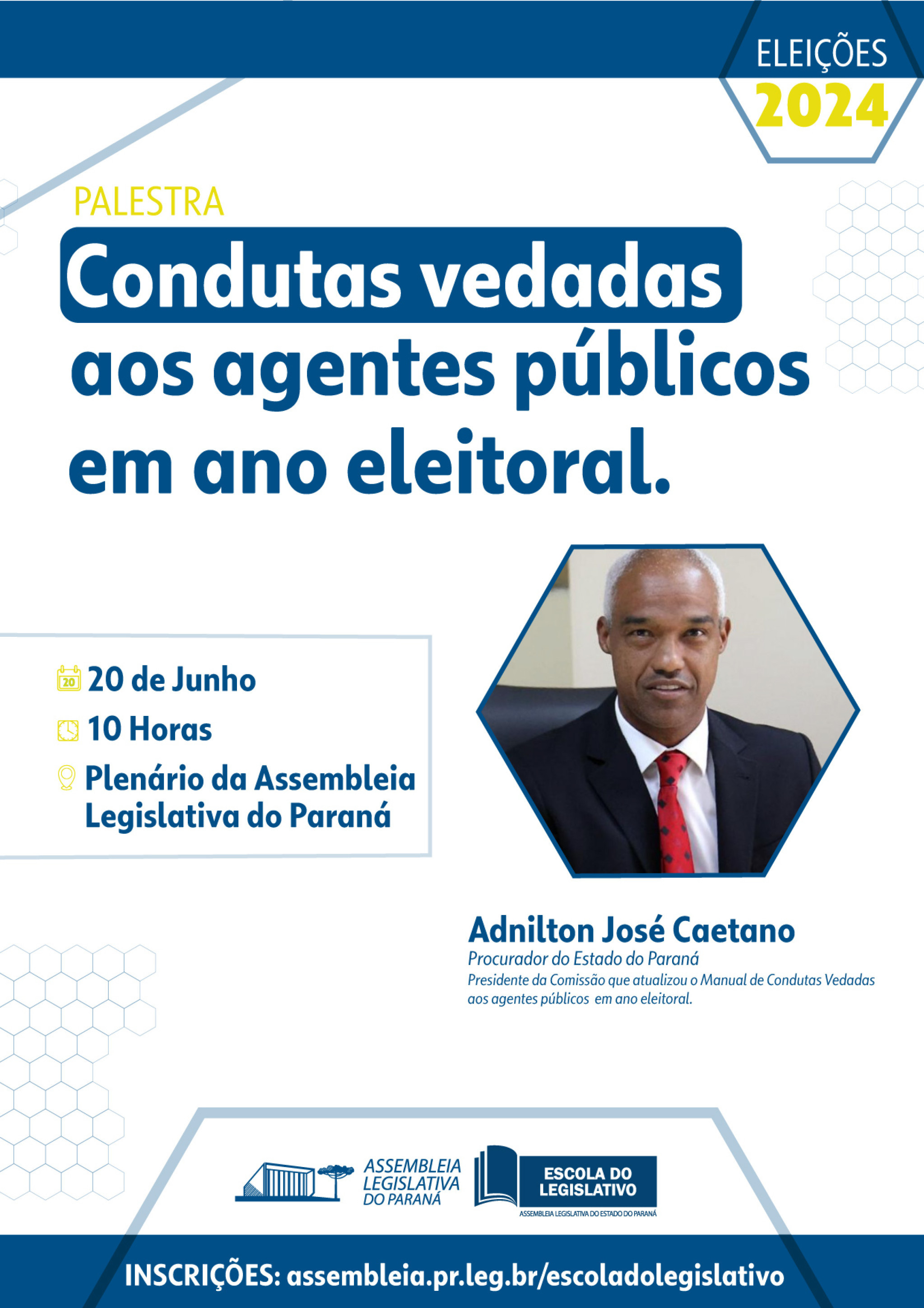 Escola do Legislativo promove palestra sobre “Condutas Vedadas aos Agentes Públicos em Ano Eleitoral”