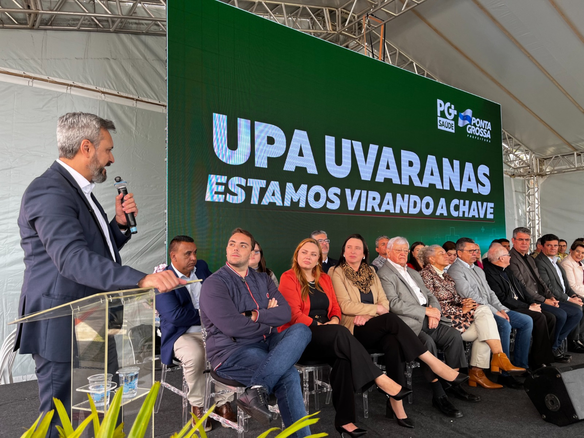 Deputado Fabio Oliveira (Podemos) destaca inauguração da UPA Uvaranas em Ponta Grossa