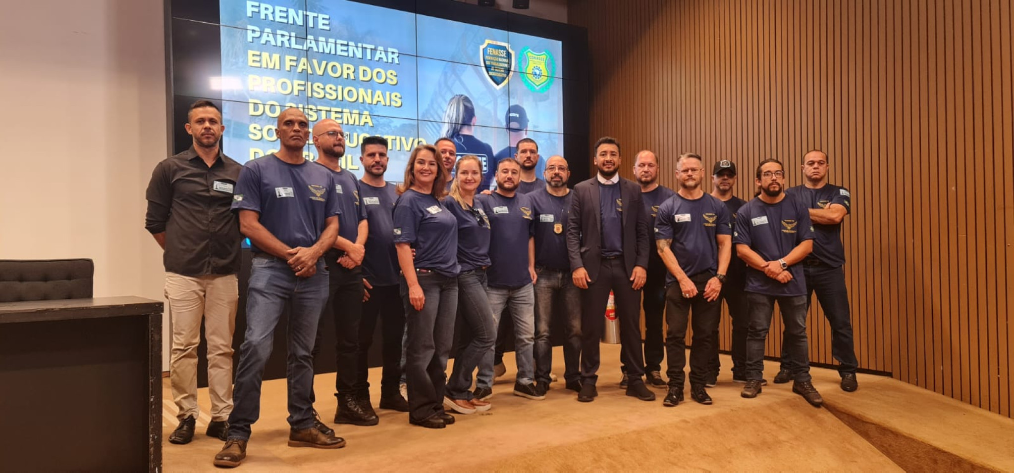 Deputado Adriano José (PP) representa Assembleia na Frente Parlamentar em Defesa dos Agentes de Segurança Socioeducativos, em Brasília
