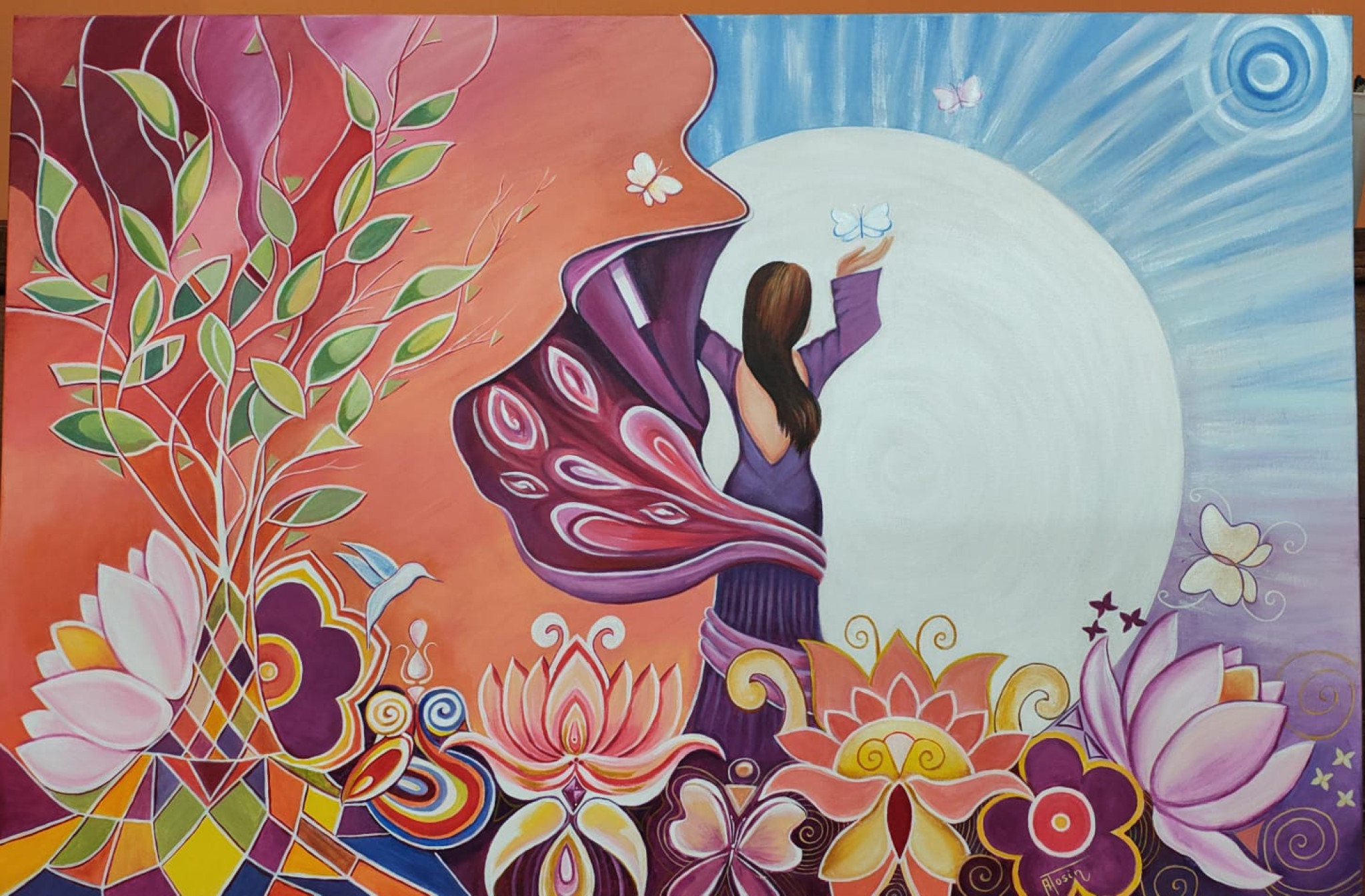 Assembleia Legislativa abre exposição “Metamorfose: Abstração de Flores”