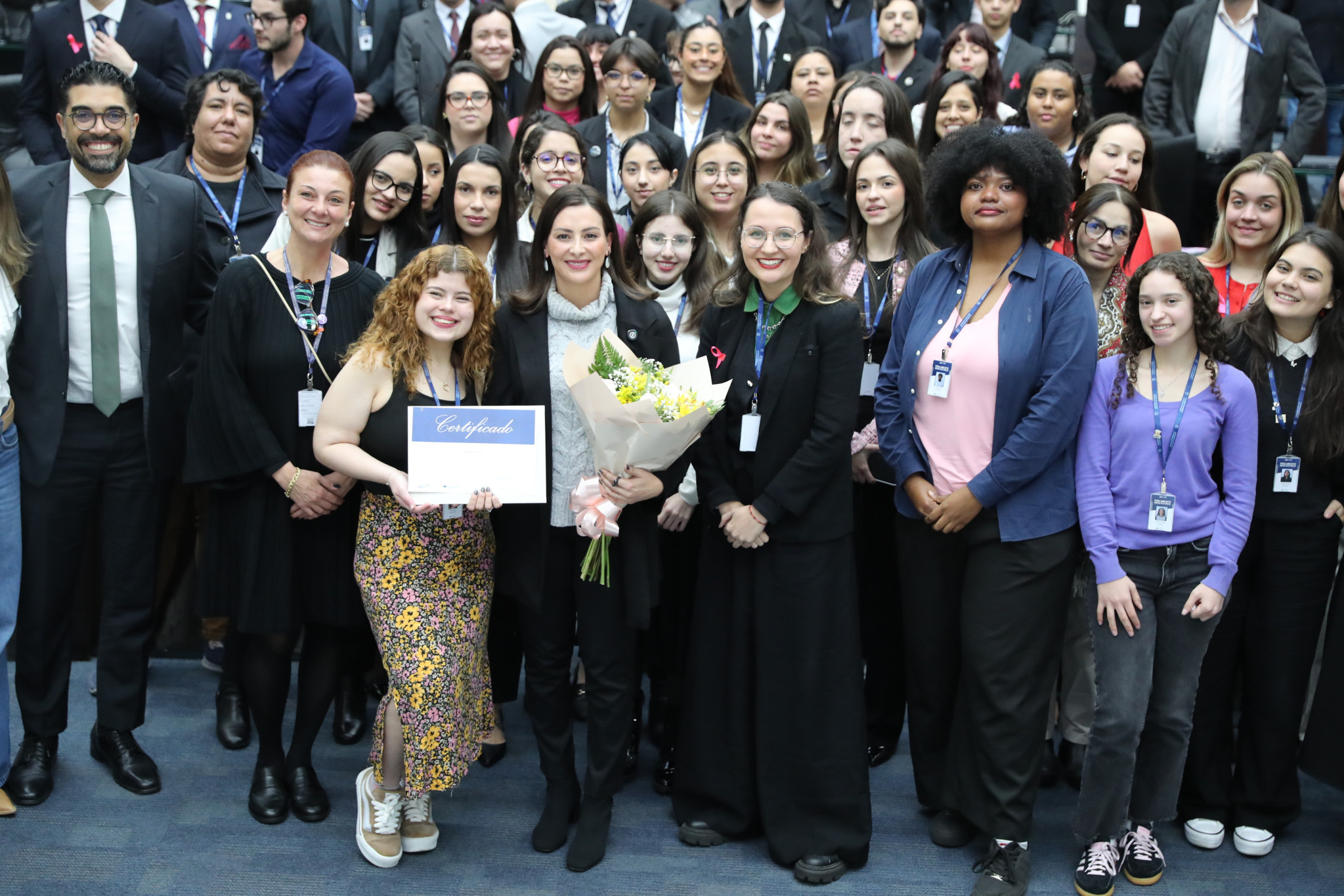 Comunicação PU 2025: Líder da Bancada Feminina do Paraná palestra sobre as conquistas das mulheres na política