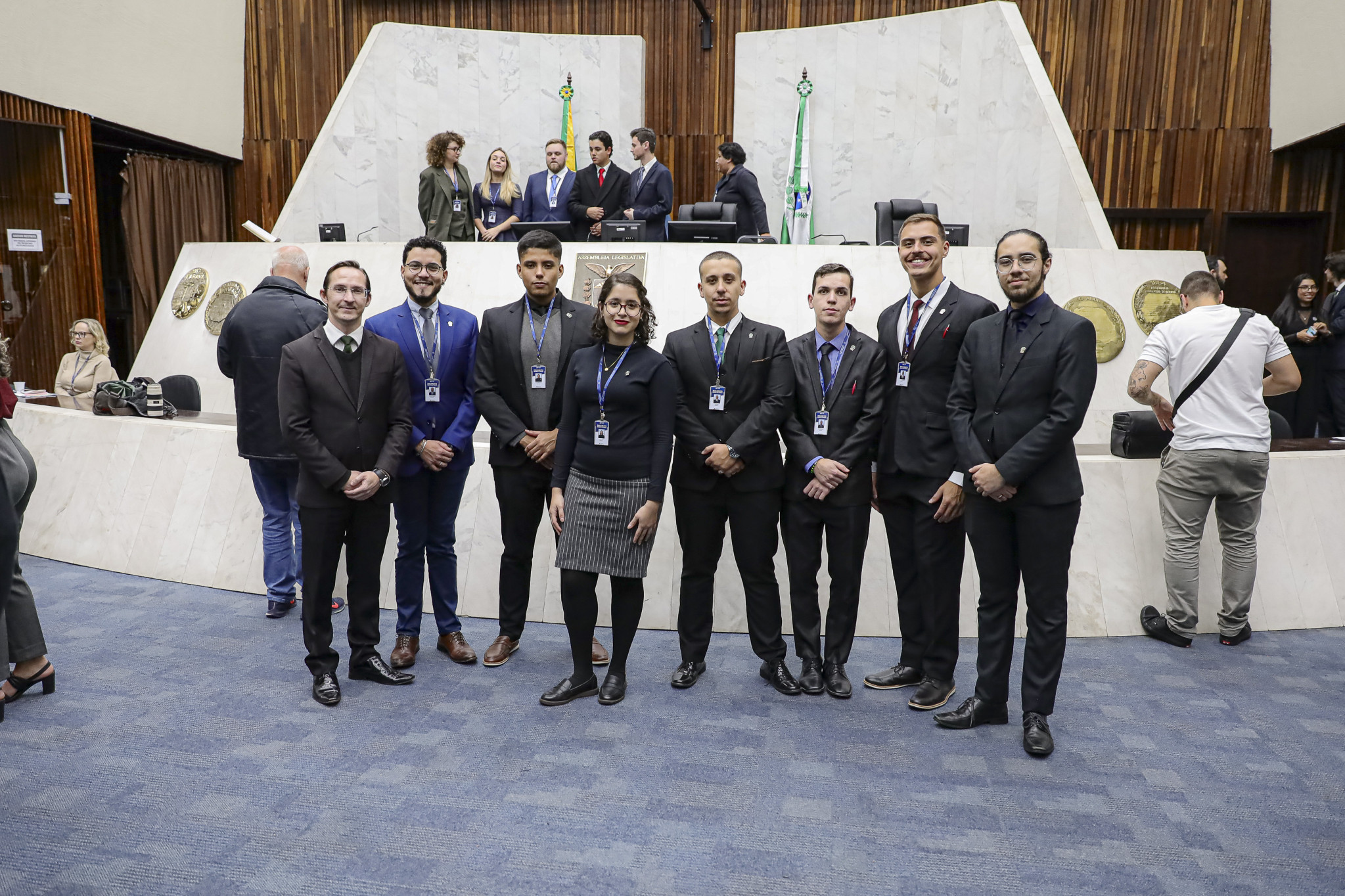Deputado Tercilio Turini (MDB) apoia participação de estudantes da UEL no Parlamento Universitário e abre gabinete para atividades