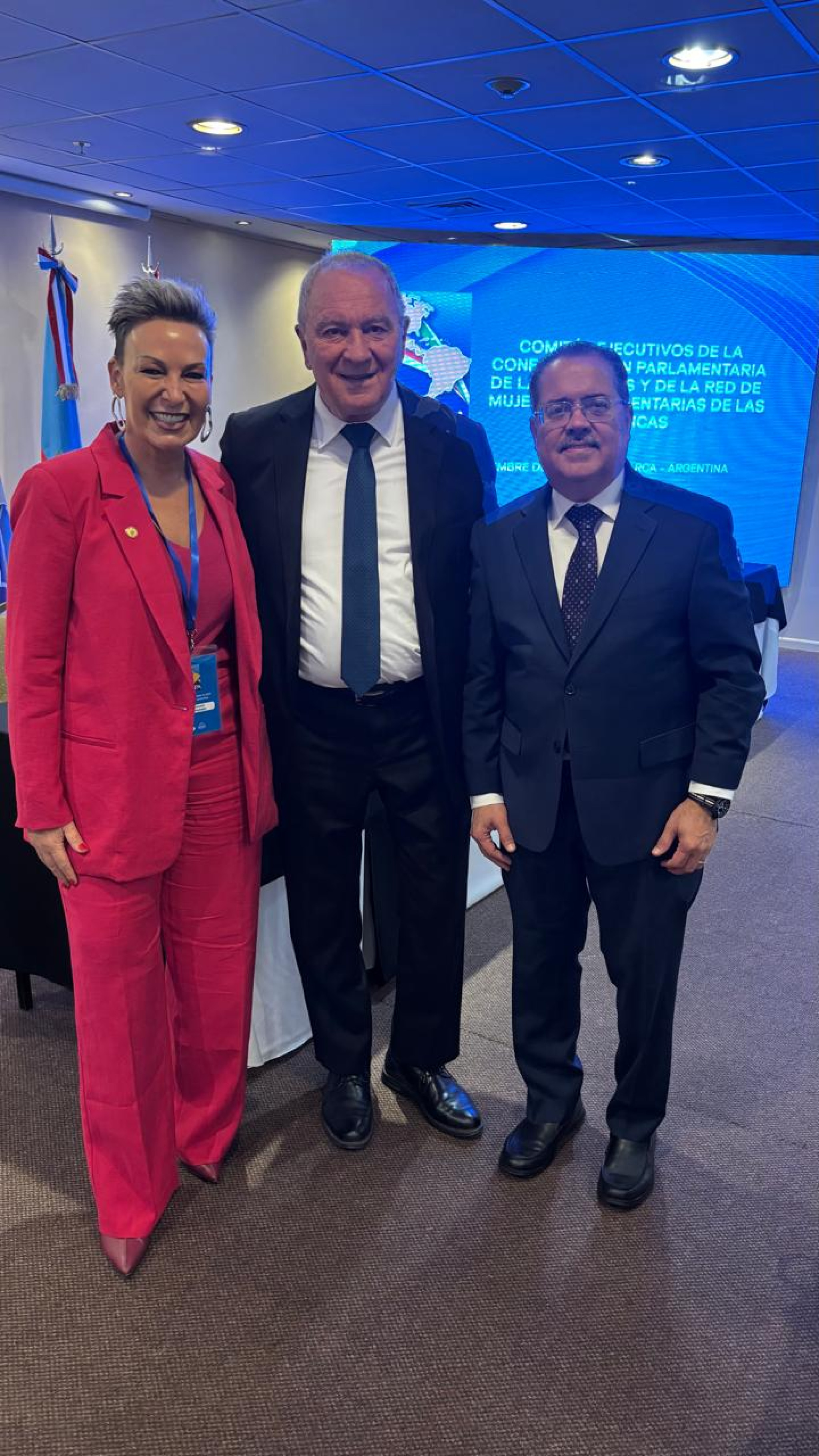 Na Argentina, deputada Cloara Pinheiro (PSD) representa o Brasil e a Alep em reunião da Rede de Mulheres Parlamentares das Américas